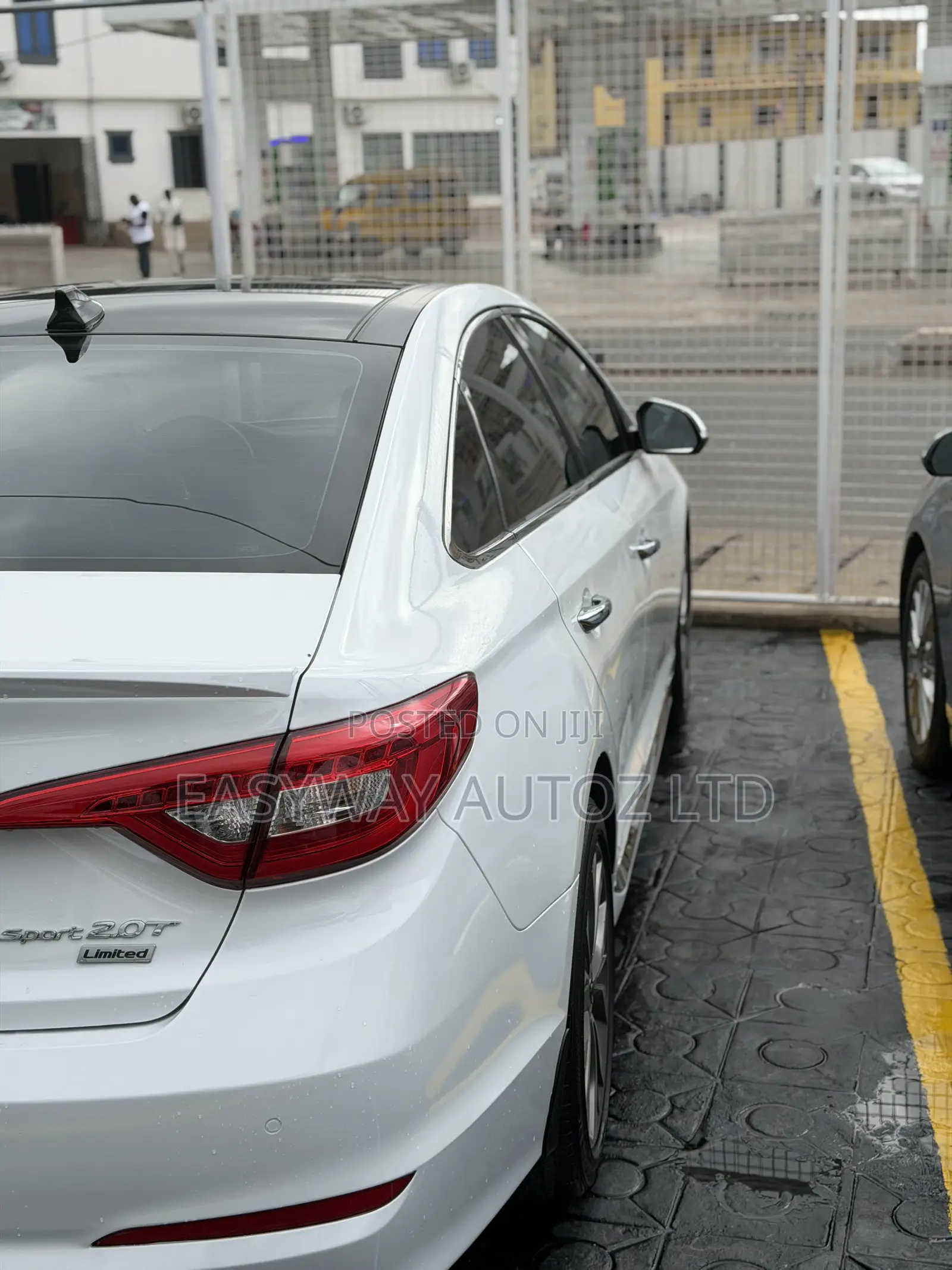 Hyundai Sonata Limited 2.0T Seban (2.0L 4cyl 6A) 2016 White