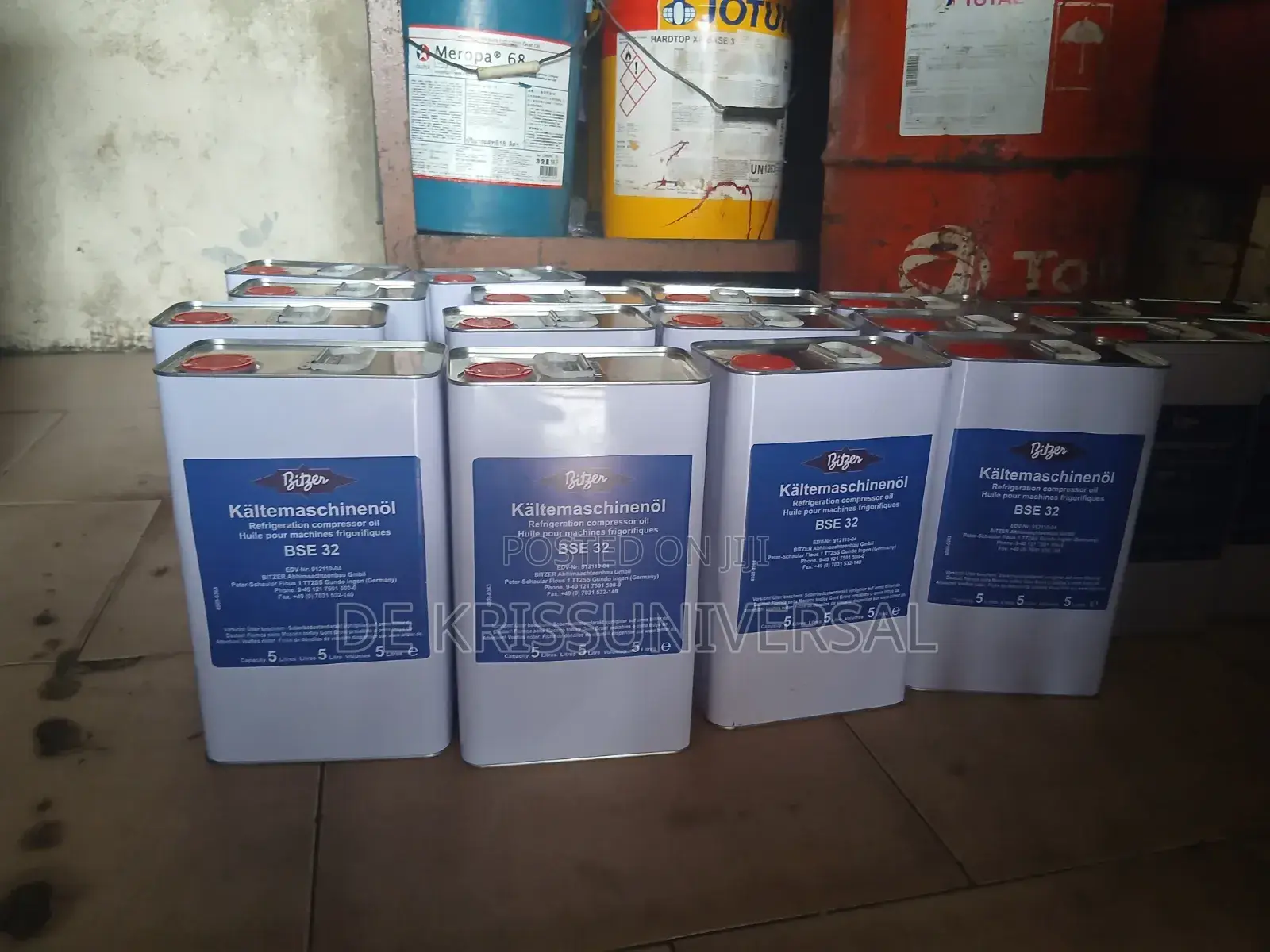 Bitzer BSE Oil 5L - POE Refrigeration Compressor Oil.
