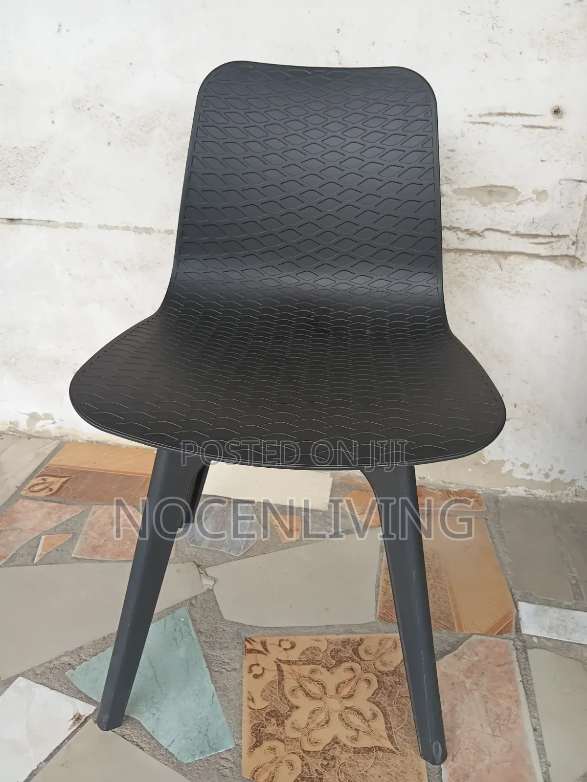 Plastic Armless Cafe Chair