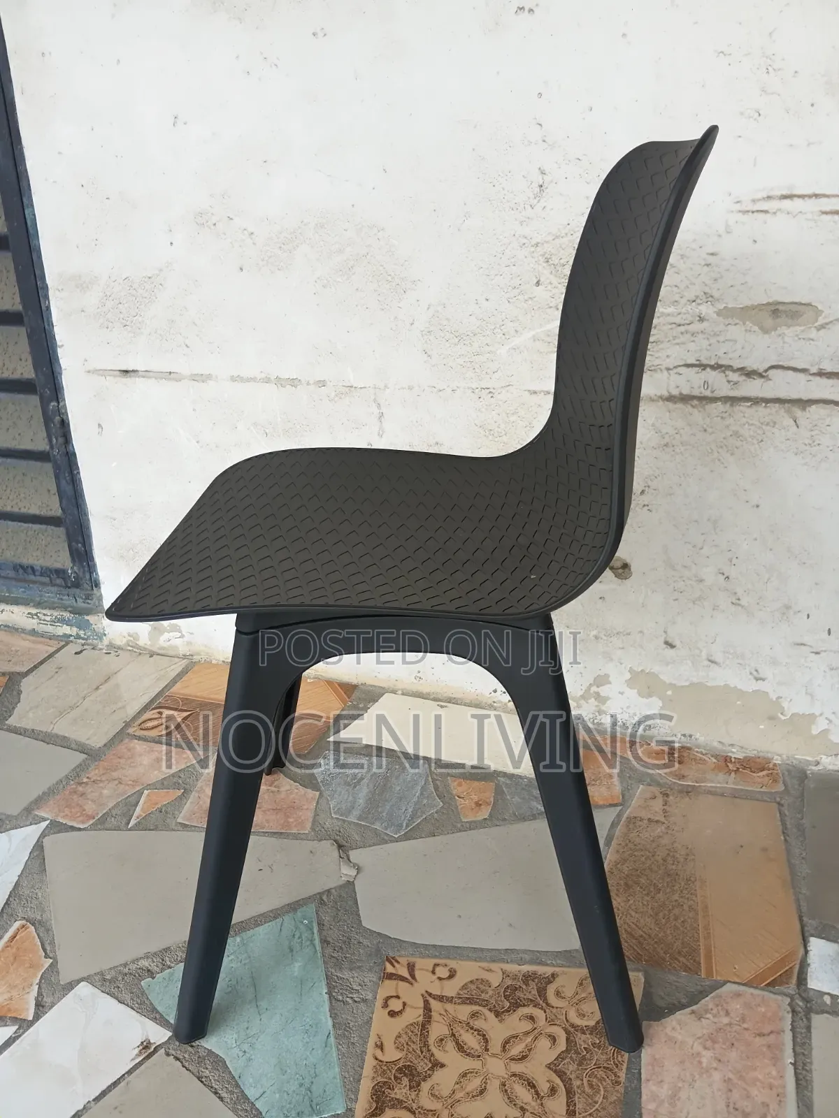 Plastic Armless Cafe Chair