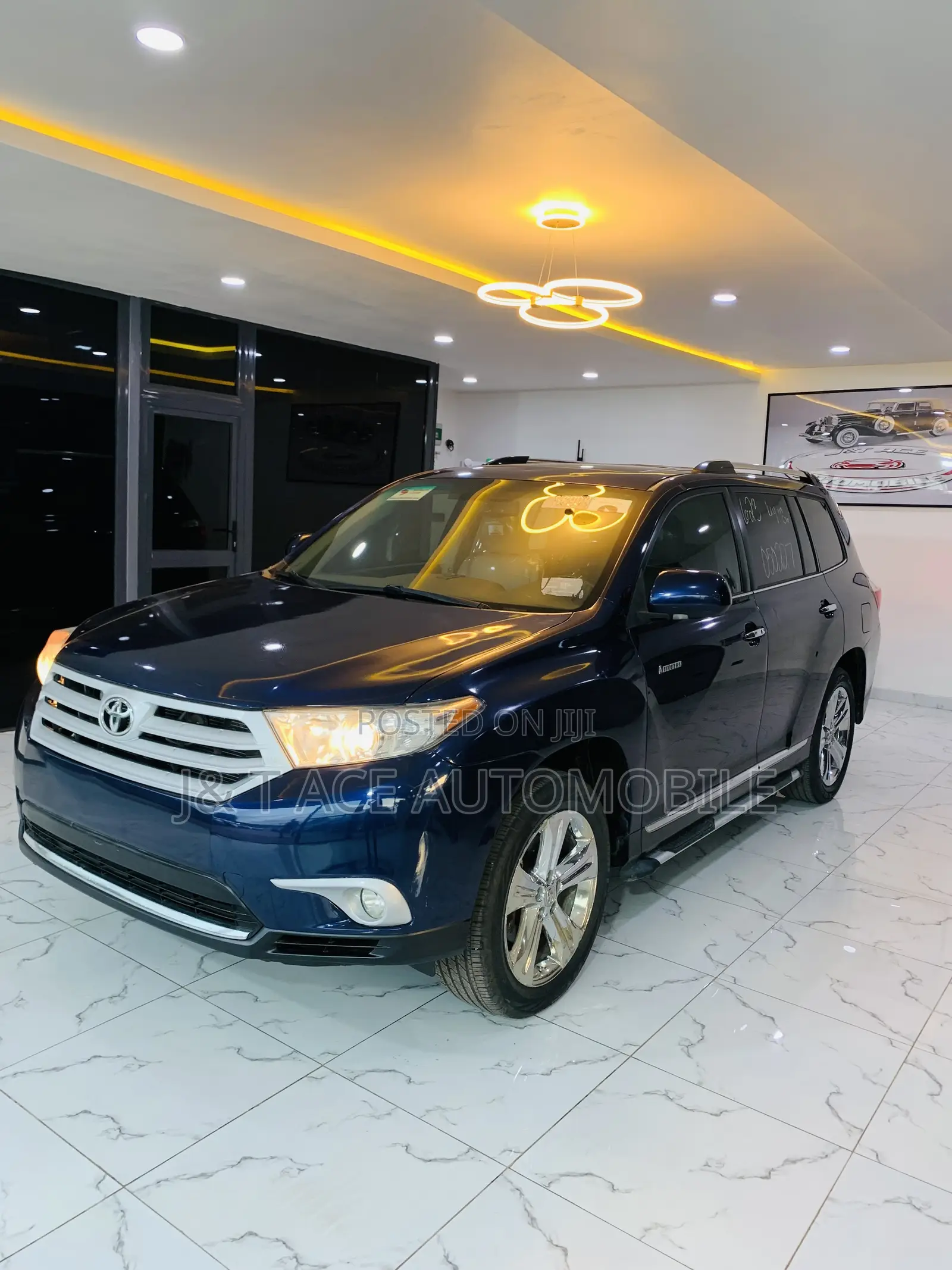 Toyota Highlander 2012 Blue