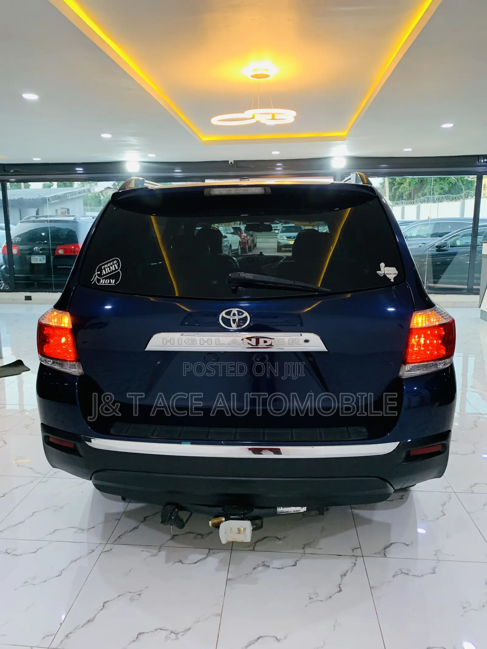 Toyota Highlander 2012 Blue