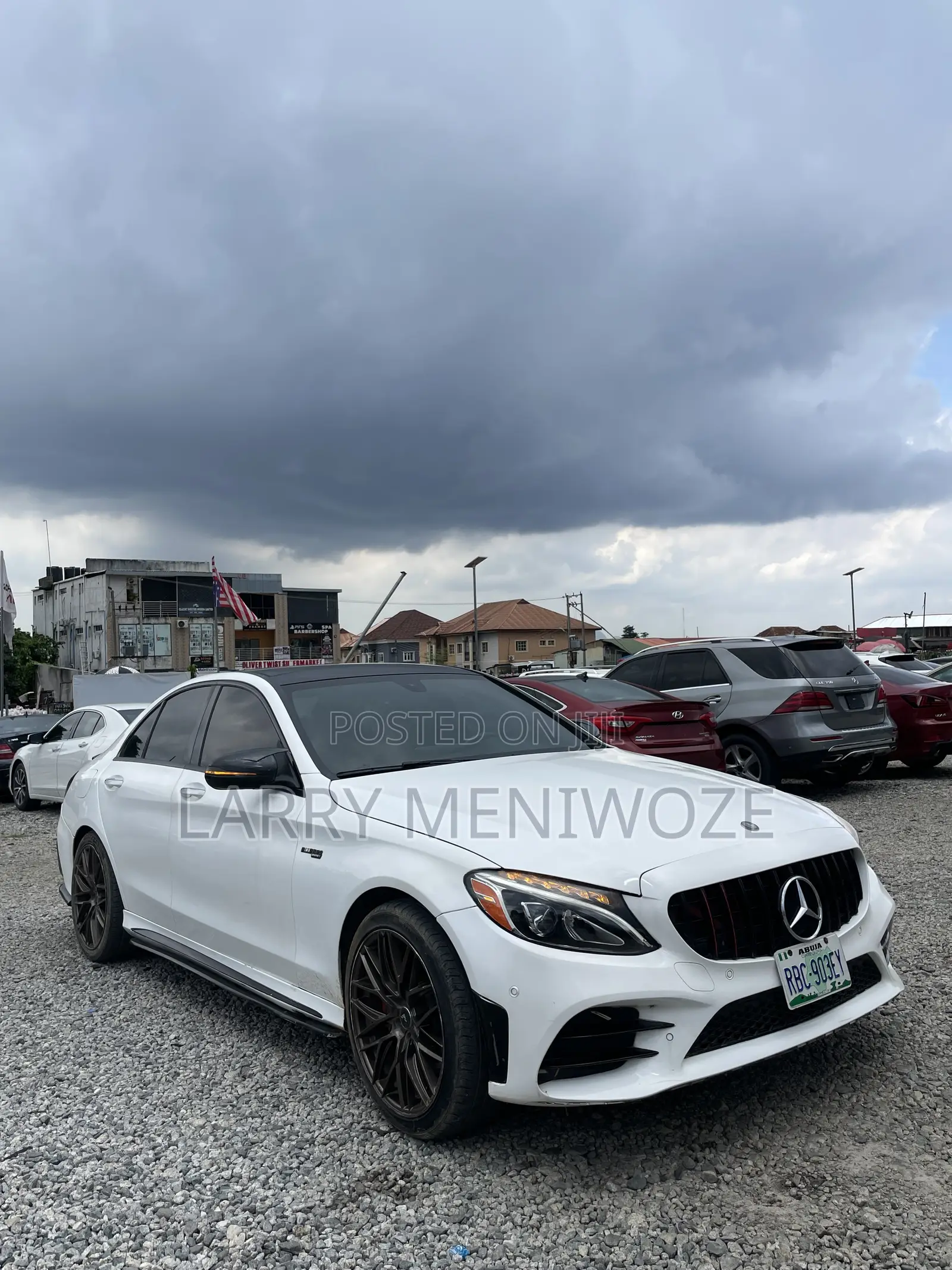 Mercedes-Benz C43 4Matic Sedan AWD (3.0L V6 9AM) 2017 White