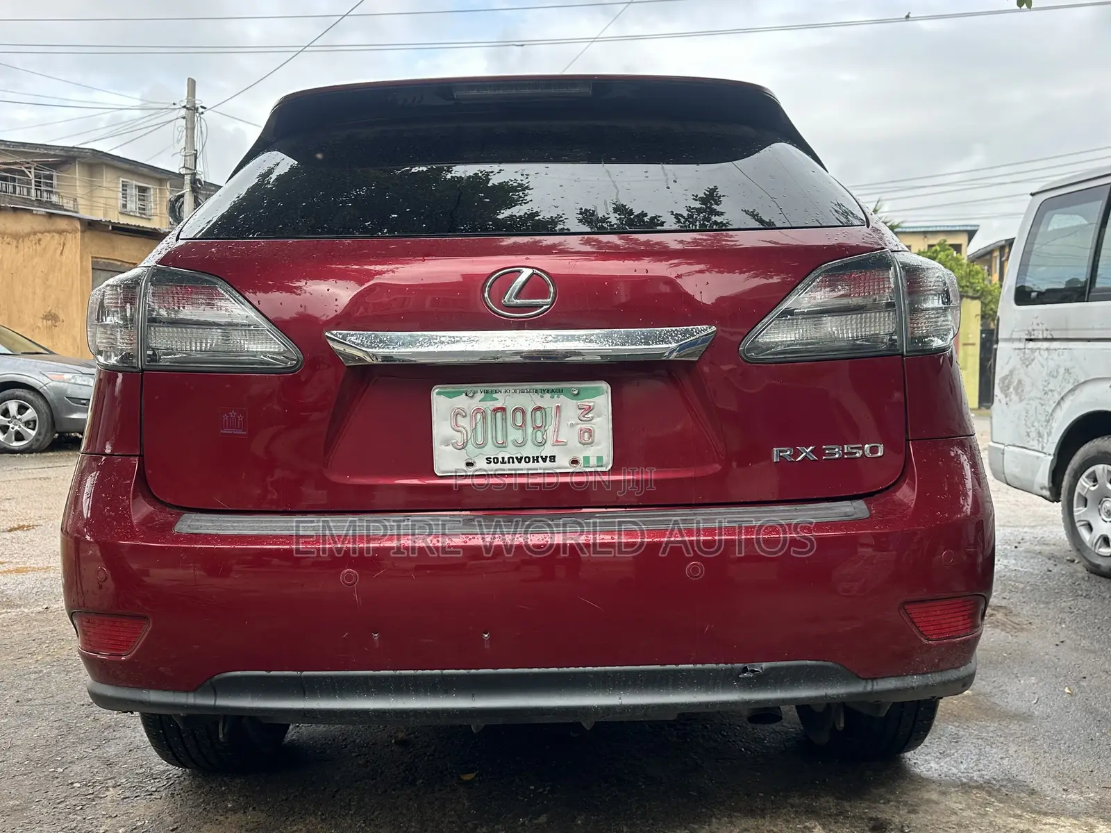 Lexus RX 350 FWD 2012 Red
