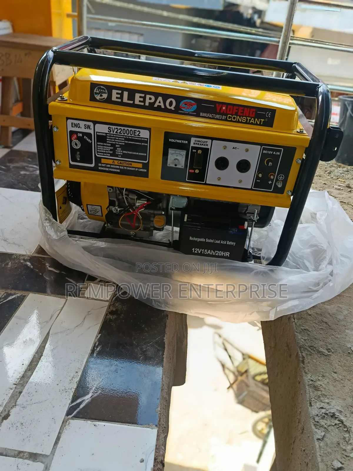 || Elepaq Constant Petrol 22000E2 12kva