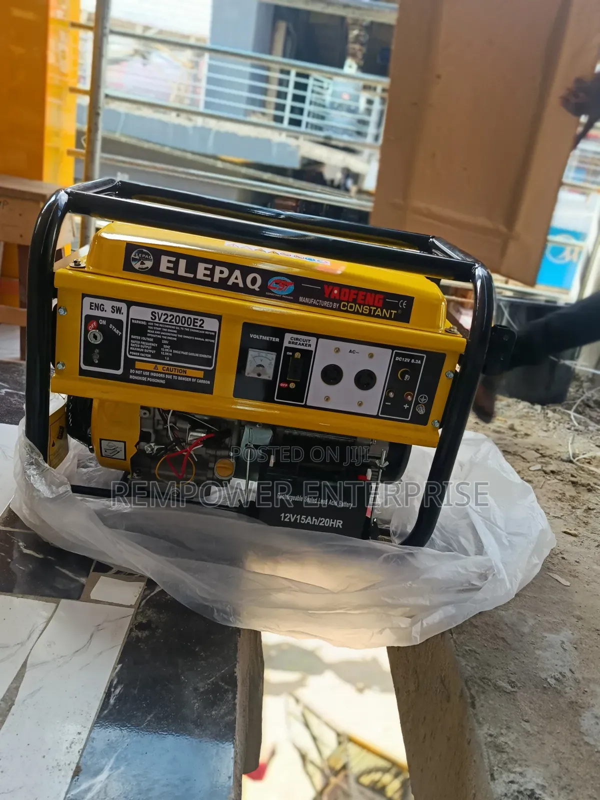 || Elepaq Constant Petrol 22000E2 12kva
