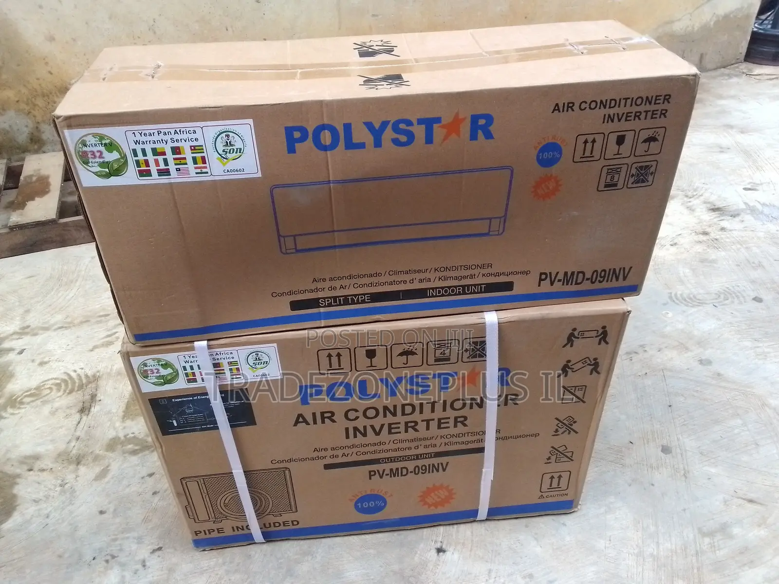 New Polystar 1HPV 90INV Cooling AC System