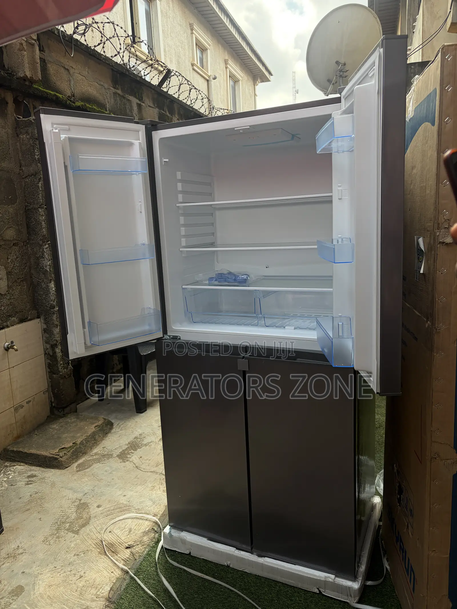 SkyRun BCD-450HC 4-Door 450L Double Side Refrigerator
