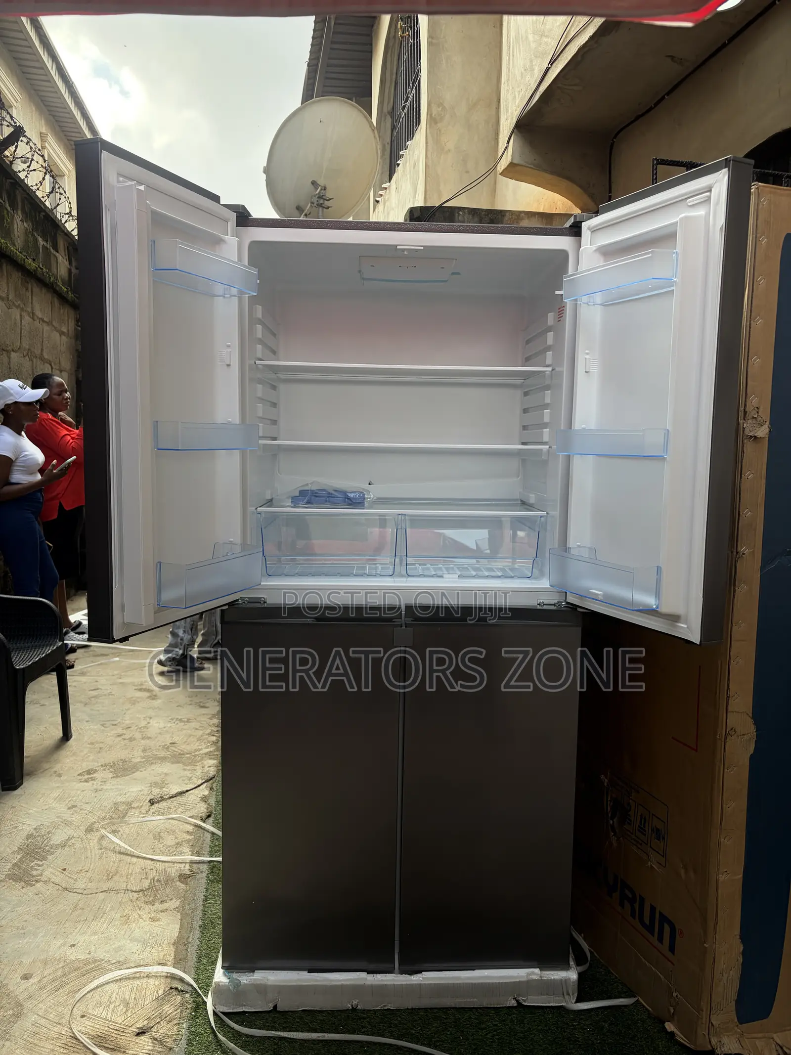 SkyRun BCD-450HC 450L Four-Door Side-by-Side Fridge