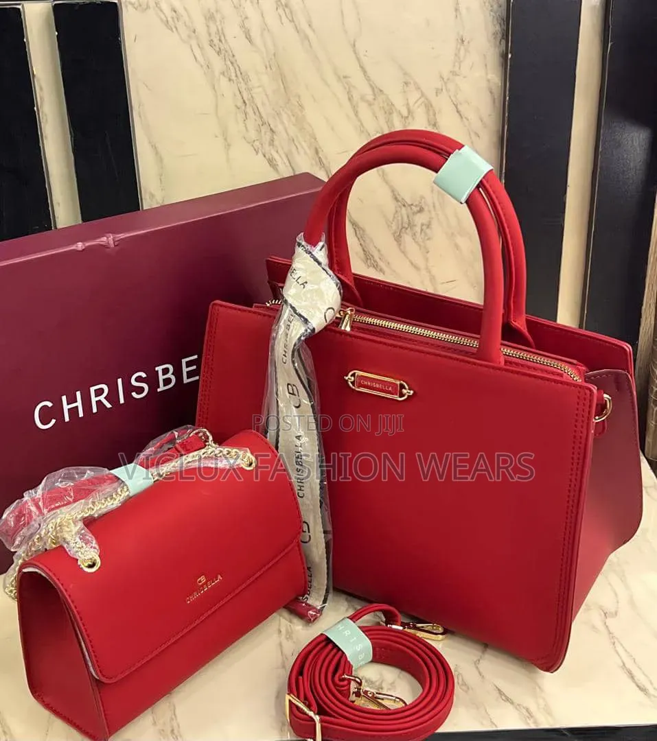 Chris Bella Luxury Ladies 2in1 Leather Hand Bag