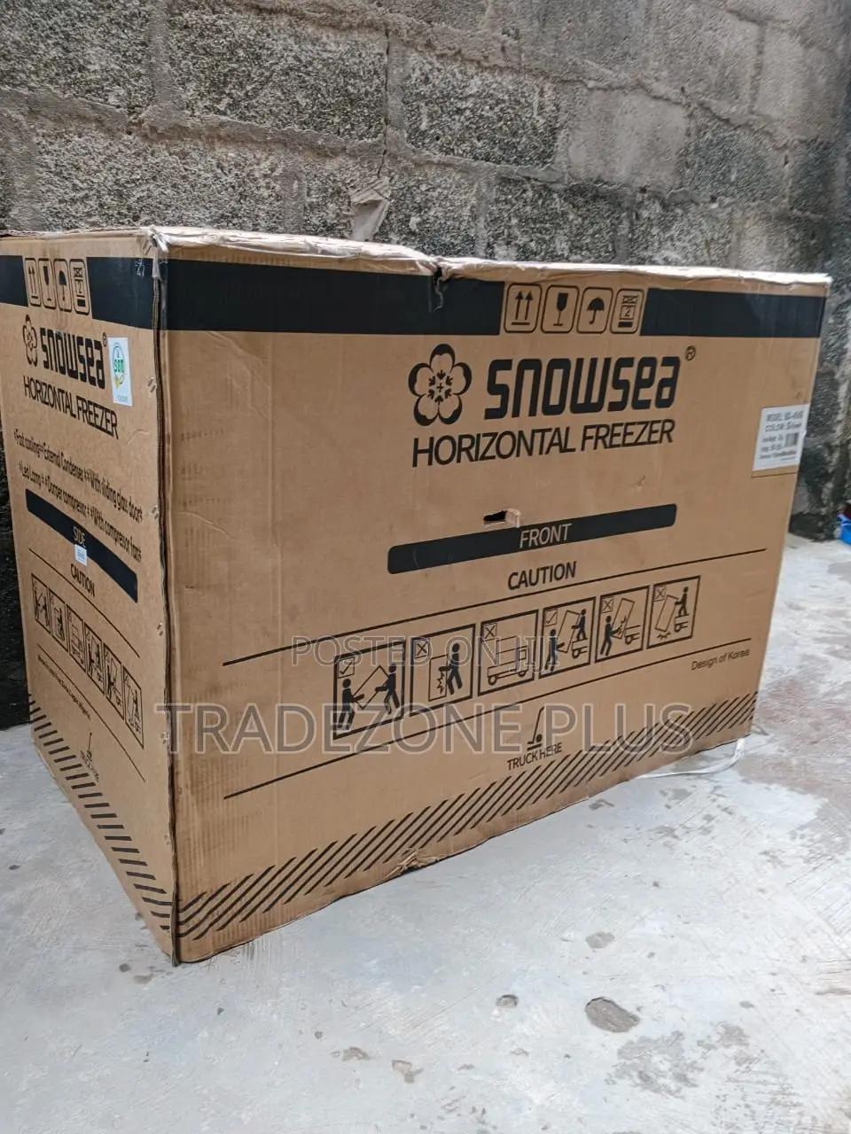 Snowsea Chest Freezer – 450L Capacity for Your Business