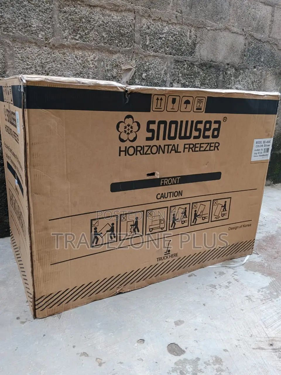 Snowsea Chest Freezer – 450L Capacity for Your Business