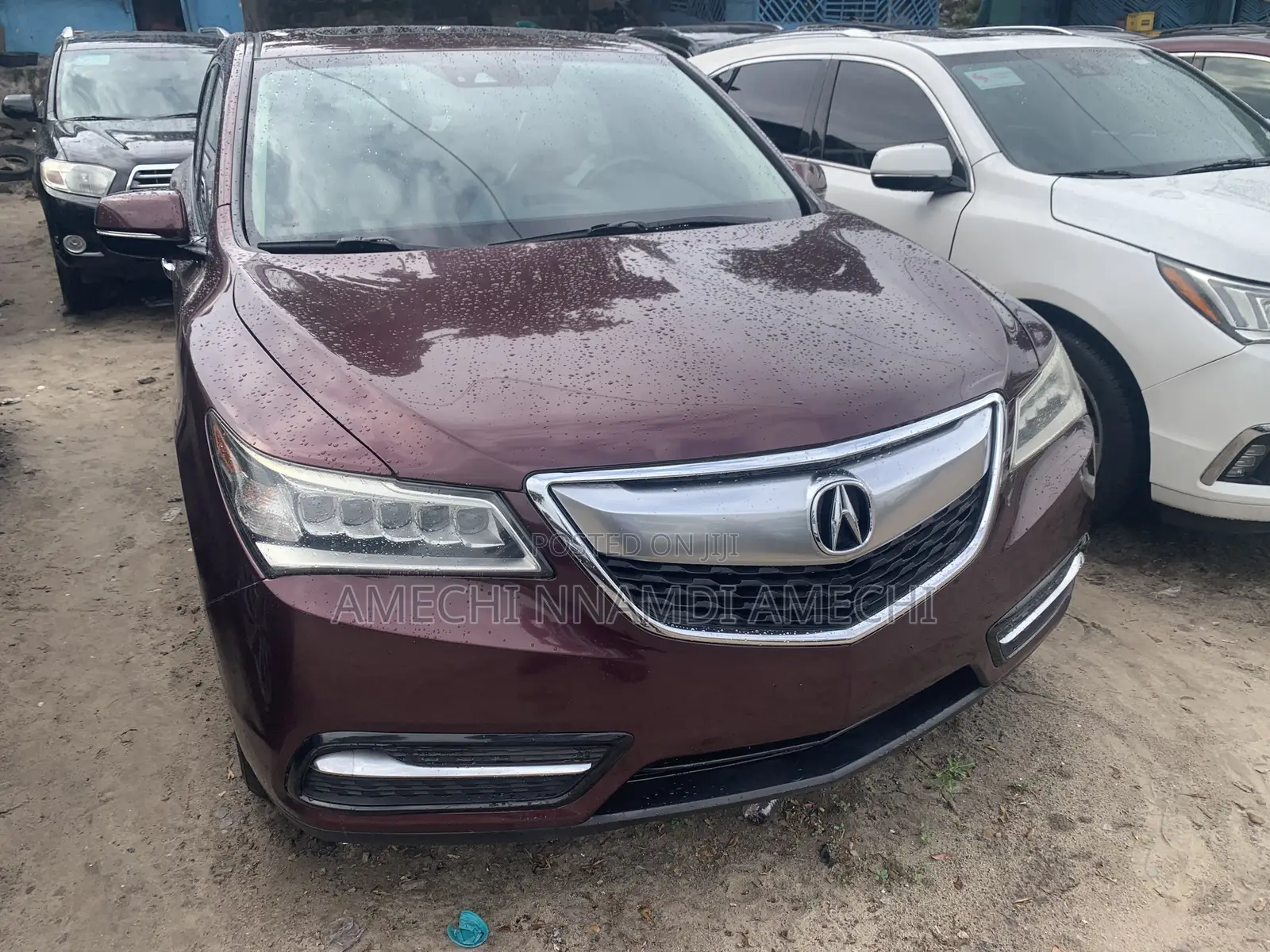 Acura MDX SH 4dr SUV AWD (3.5L 6cyl 9A) 2016 Red