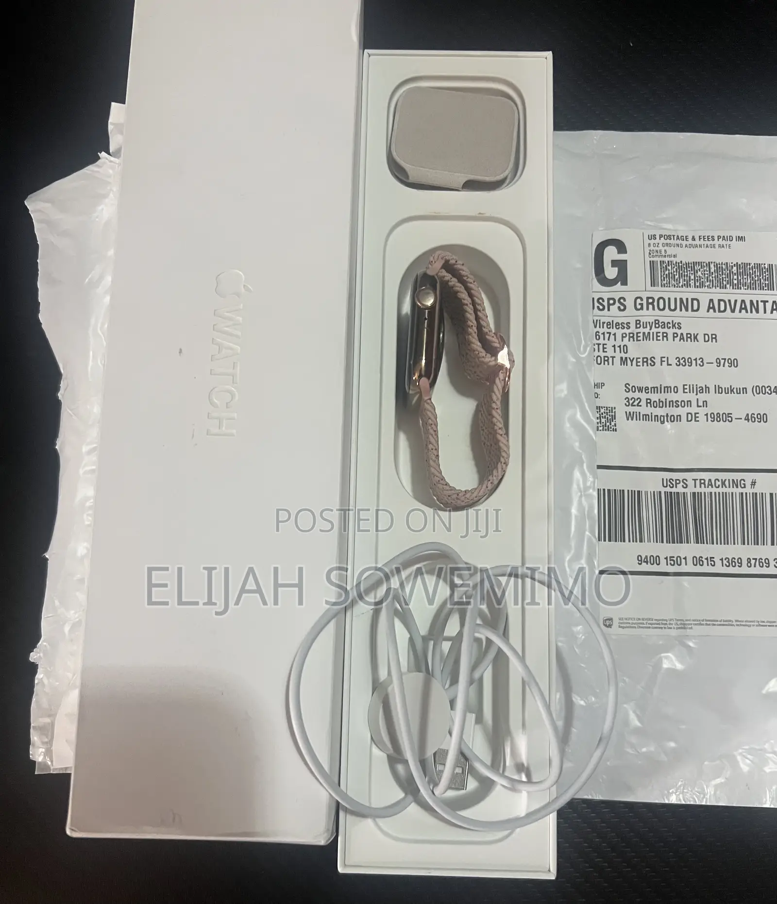 Apple Watch Series 5 44mm Gold Stainless Steel – Premium Open Box
