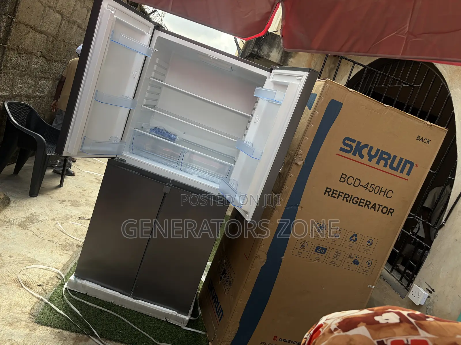 SkyRun 450L 4-Door Family Refrigerator BCD-450HC
