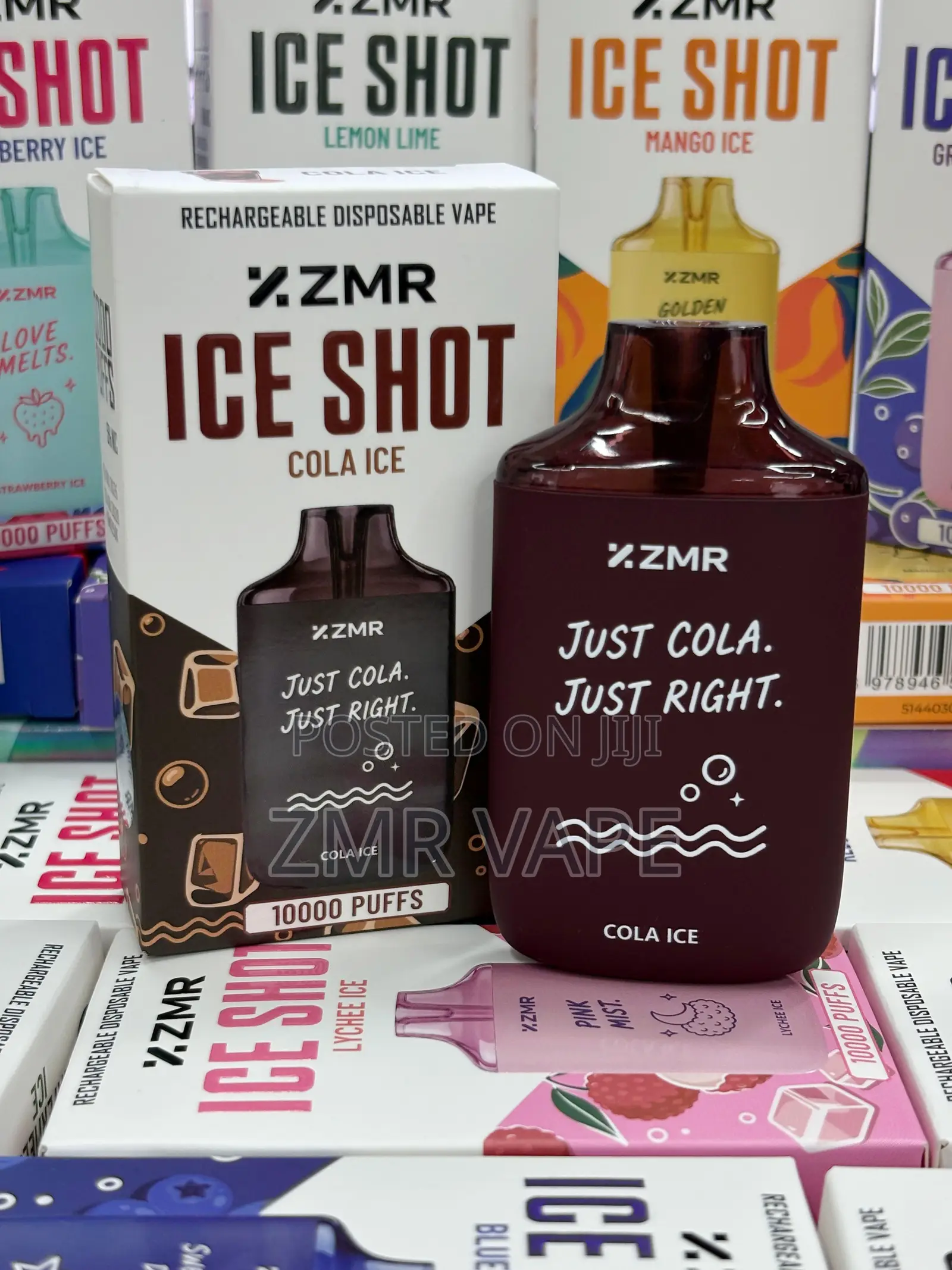 ZMR ICESHOT Cola Ice Rechargeable Disposable Vape – 10,000 Puffs