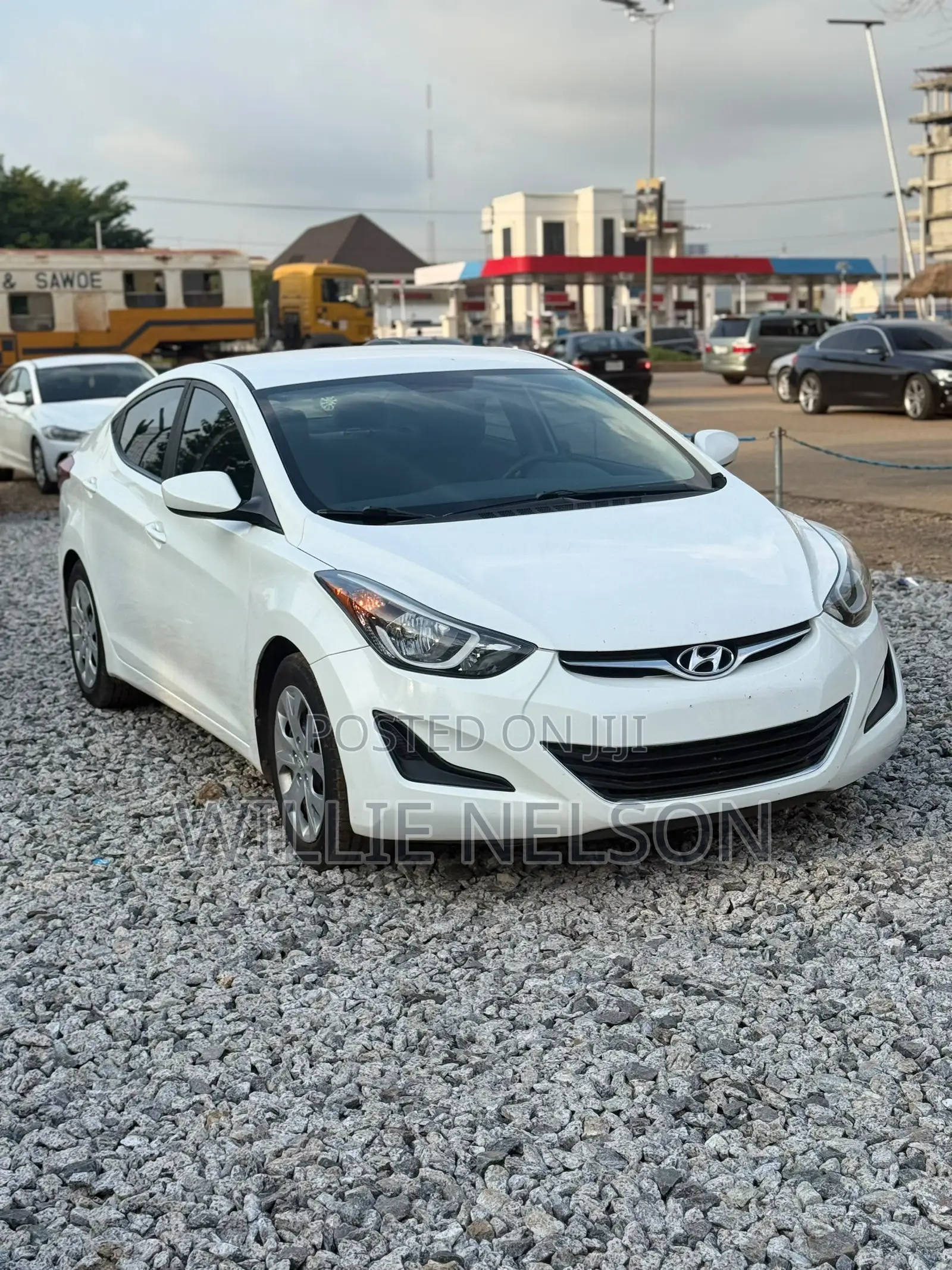 Hyundai Elantra Limited 4dr Sedan (1.8L 4cyl 6A) 2014 White