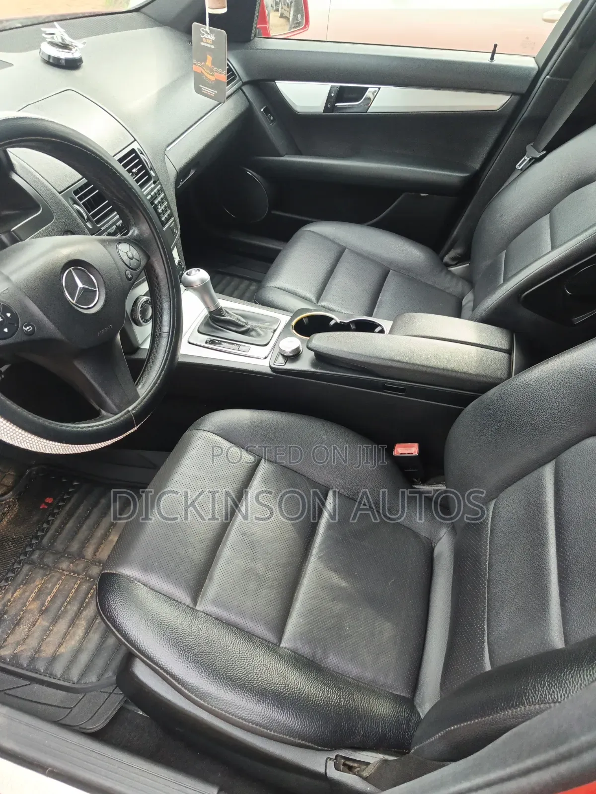 Mercedes-Benz C300 2008 Red