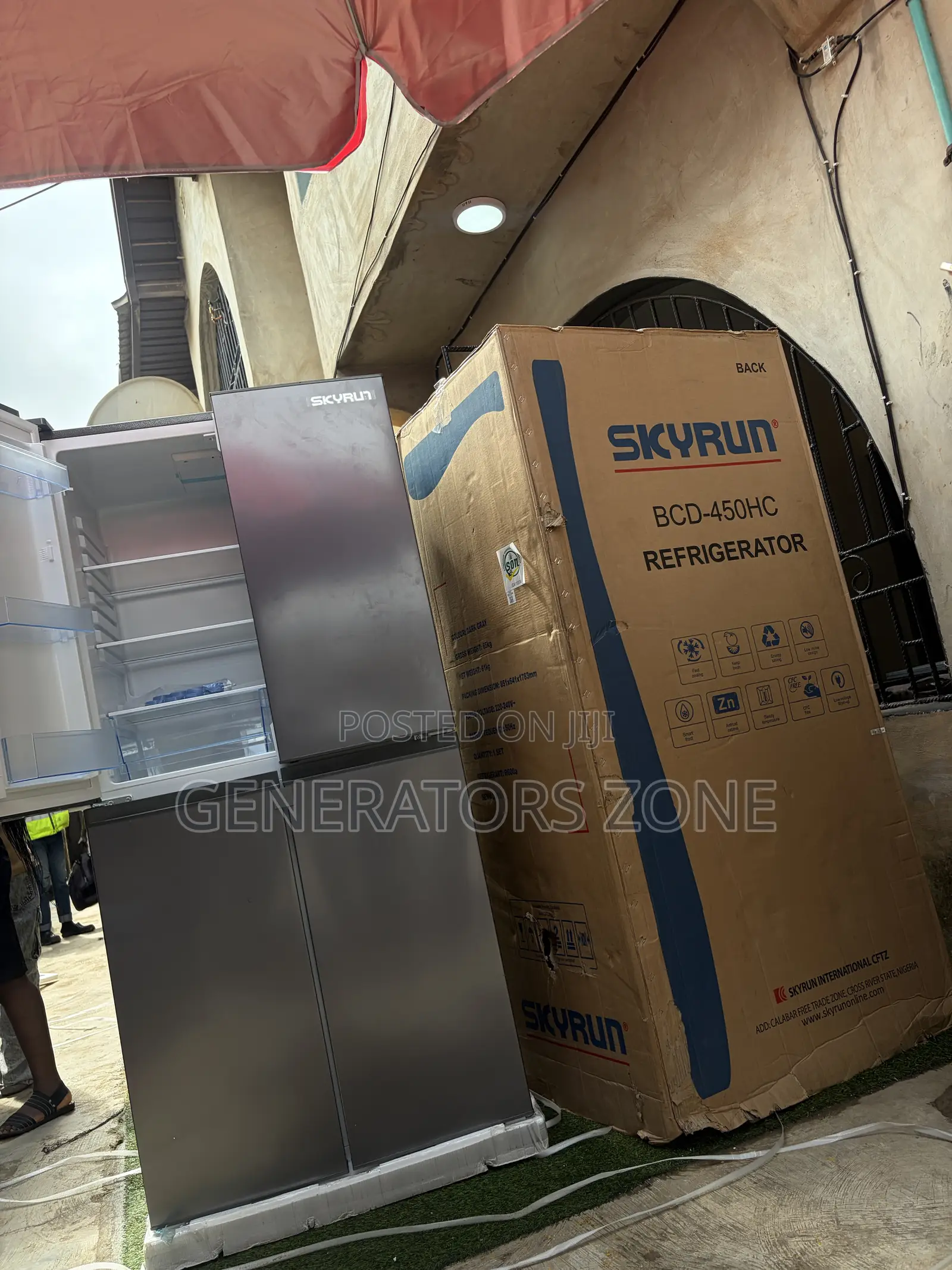 SkyRun BCD-450HC 450L Large Capacity Refrigerator