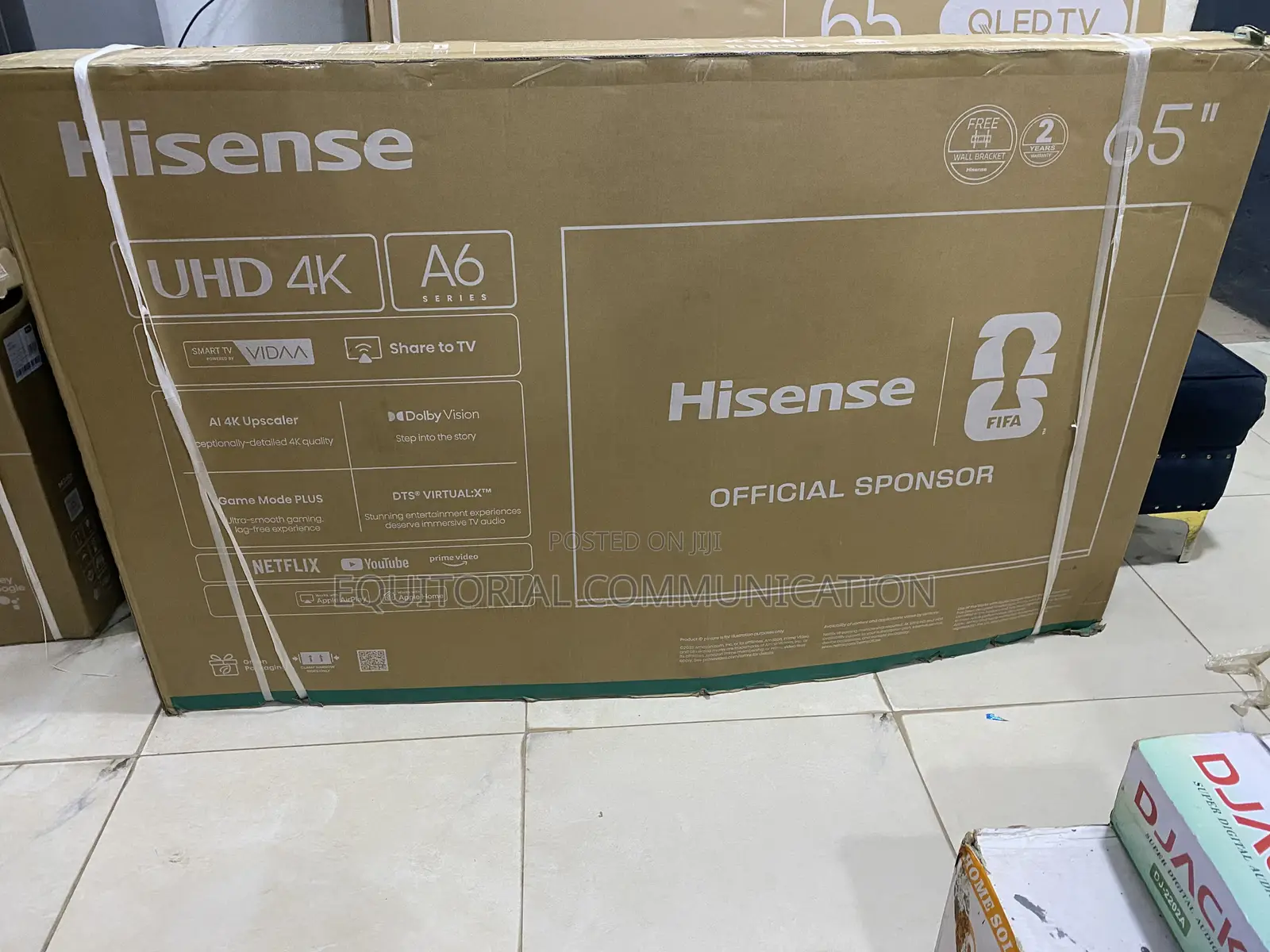 Hisense 65 Inch Smart Television With Ultra HD Display