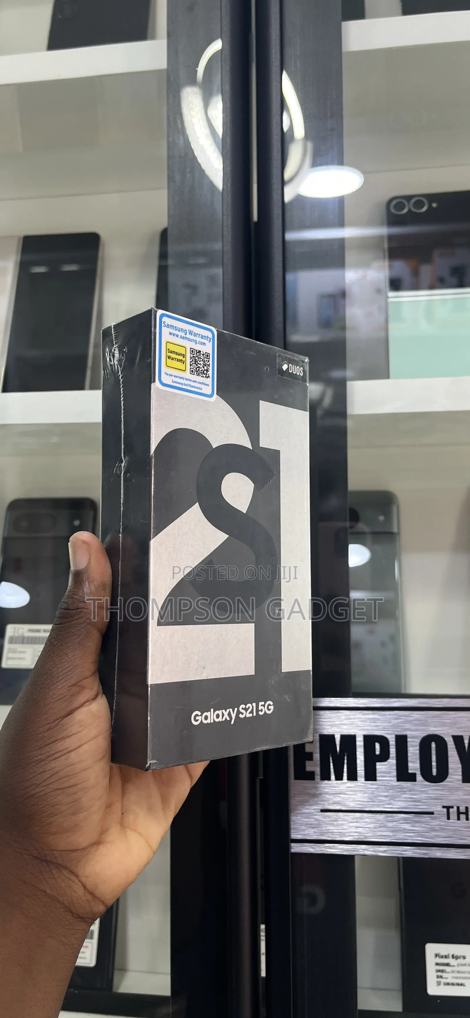 New Samsung Galaxy S21 5G 128 GB Black