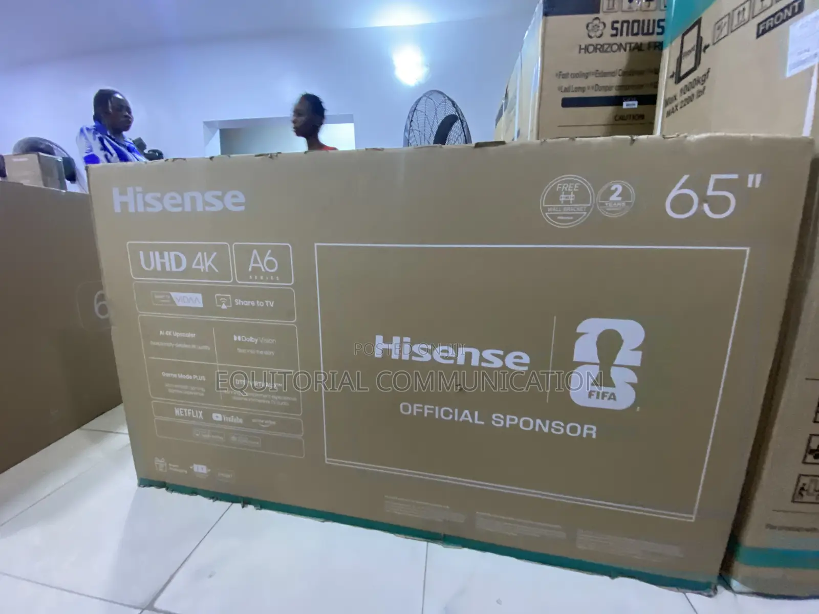 Hisense 65A60QXVT Ultra HD Living Room TV