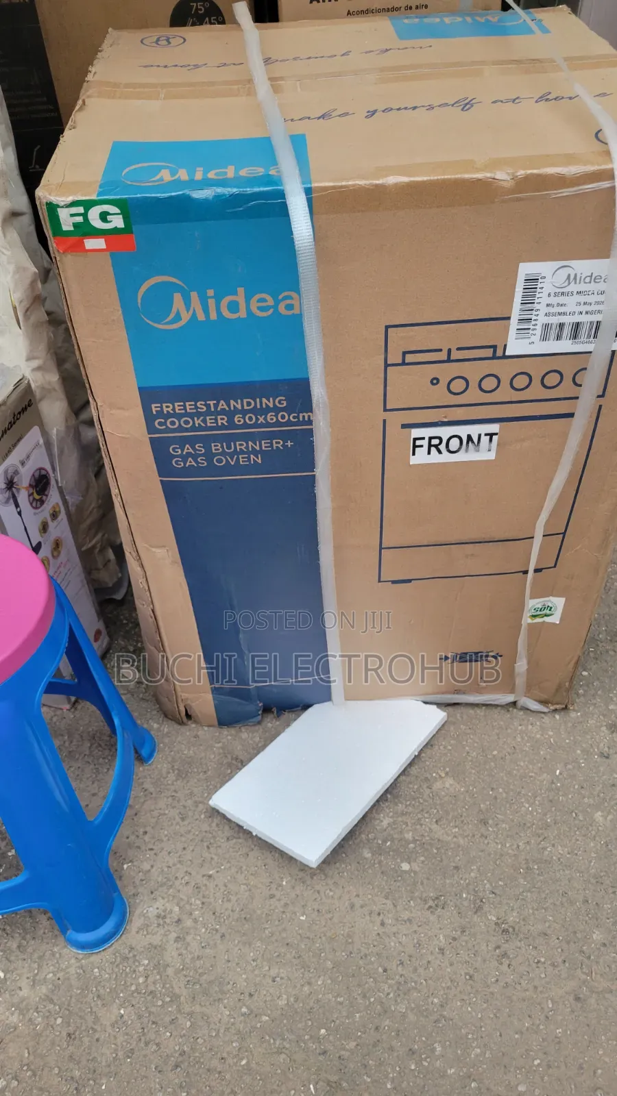Midea Electric Auto Ignition With Inbuilt Oven and Grill