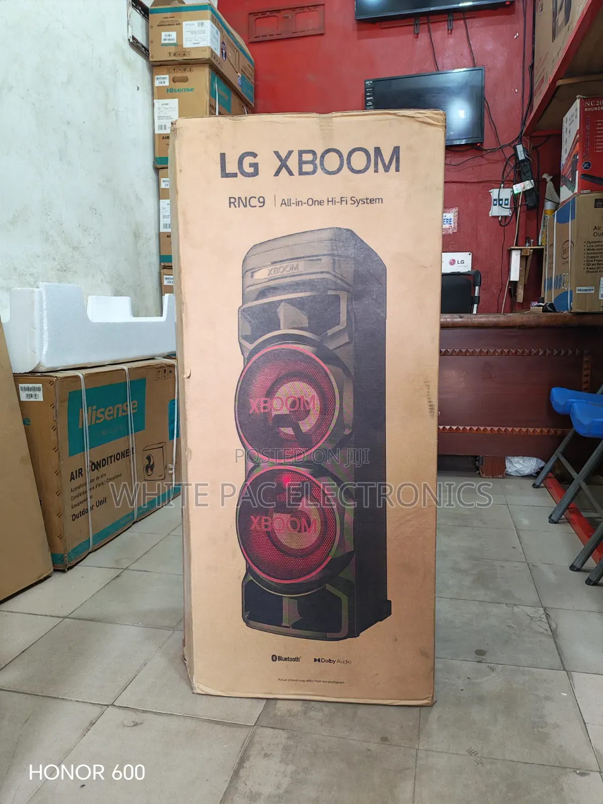 New LG XBoom( 1800watts ) All in One Powerful Bass ( RNC9) >2 Yrs