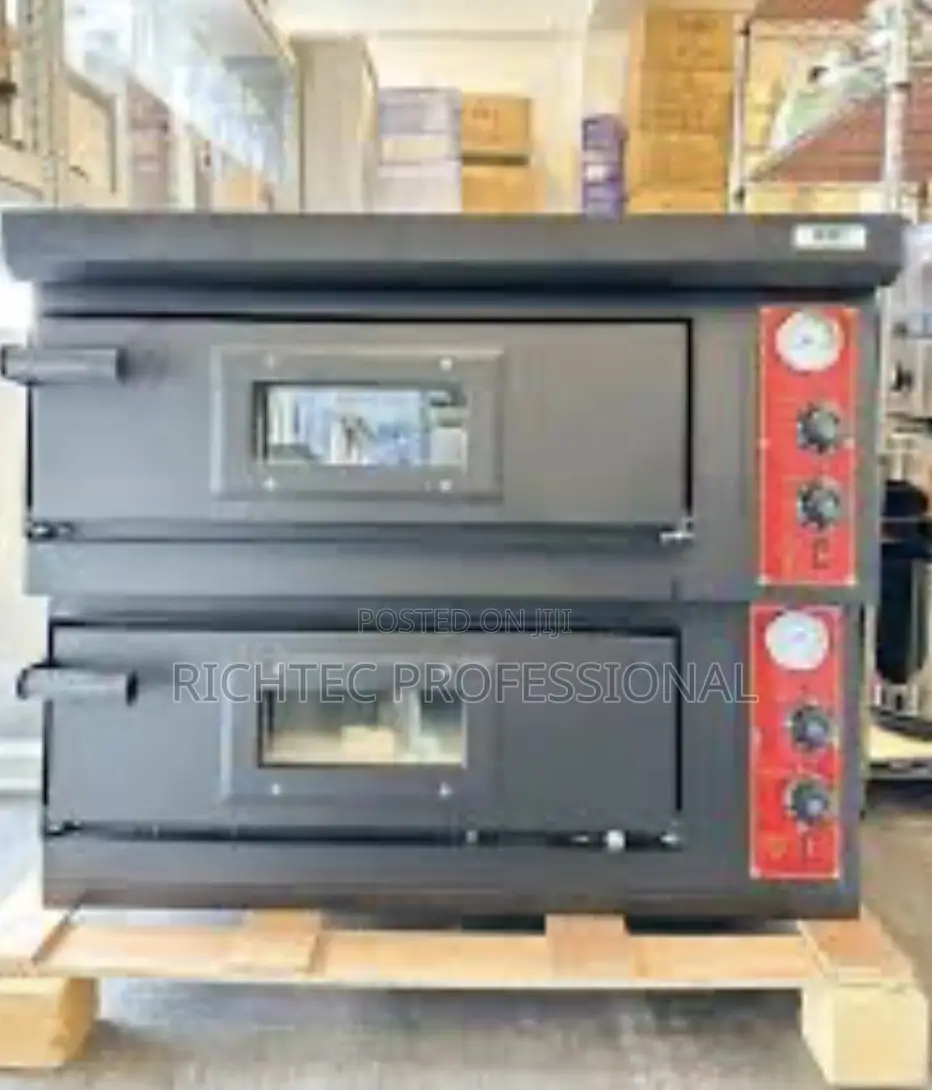 High Quality Commercial Double Deck Electric Pizza Oven