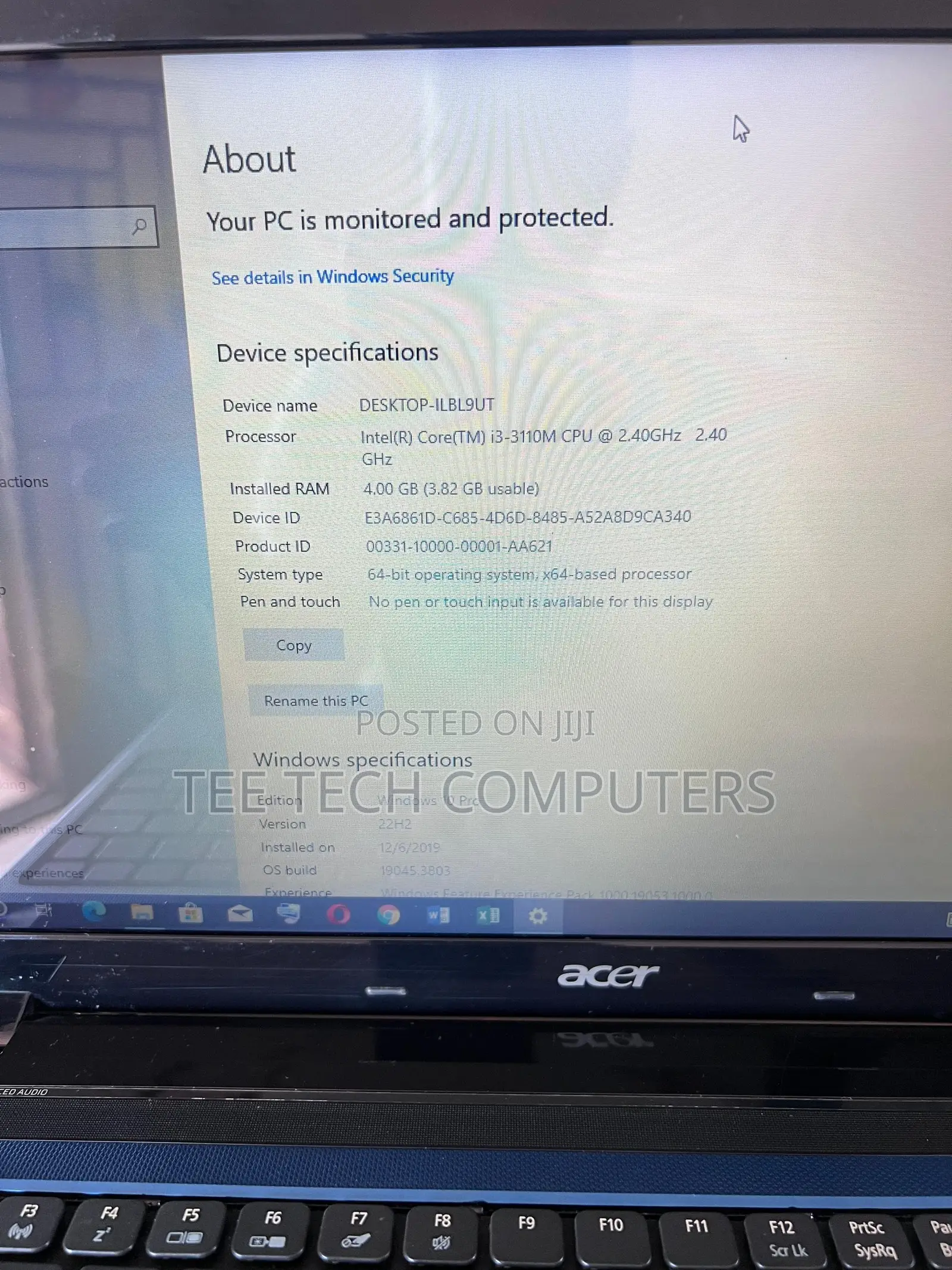 Laptop Acer Aspire 5750 6GB Intel Core i3 HDD 500GB