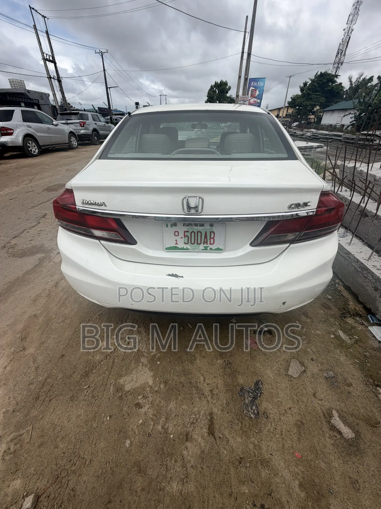 Honda Civic 2013 White