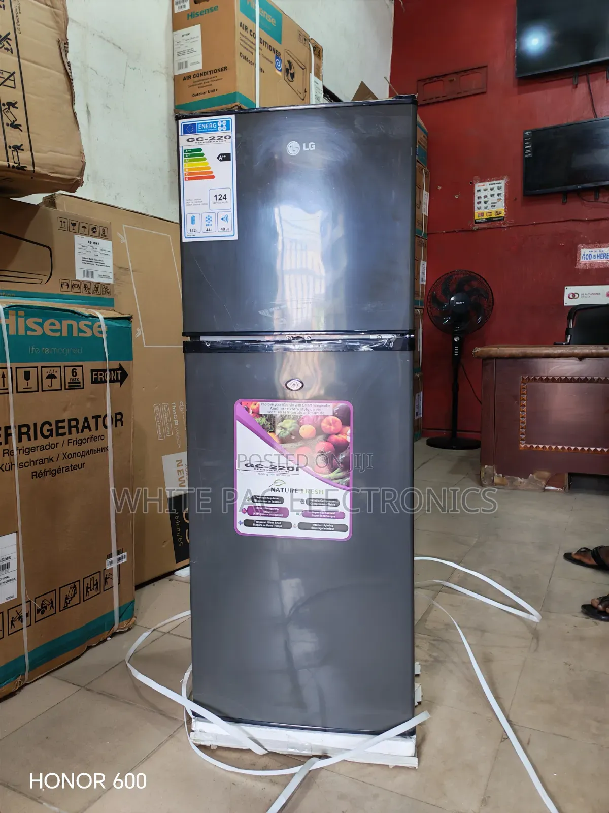 Brand New LG 195 Litre Double Door Fast Freezing( Original ) 2 Yrs