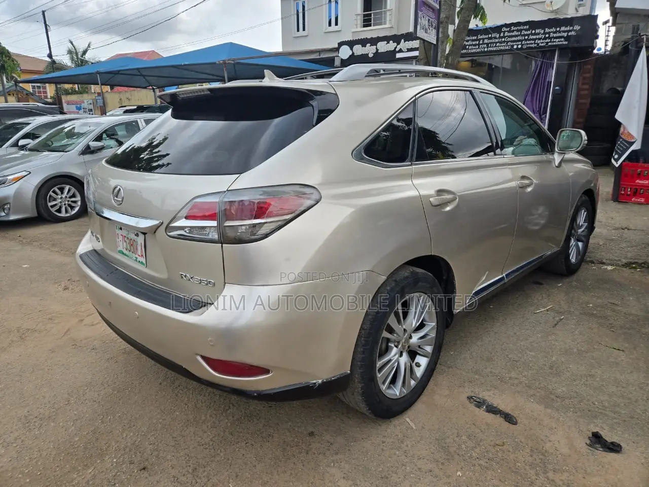 Lexus RX 350 FWD 2013 Gold