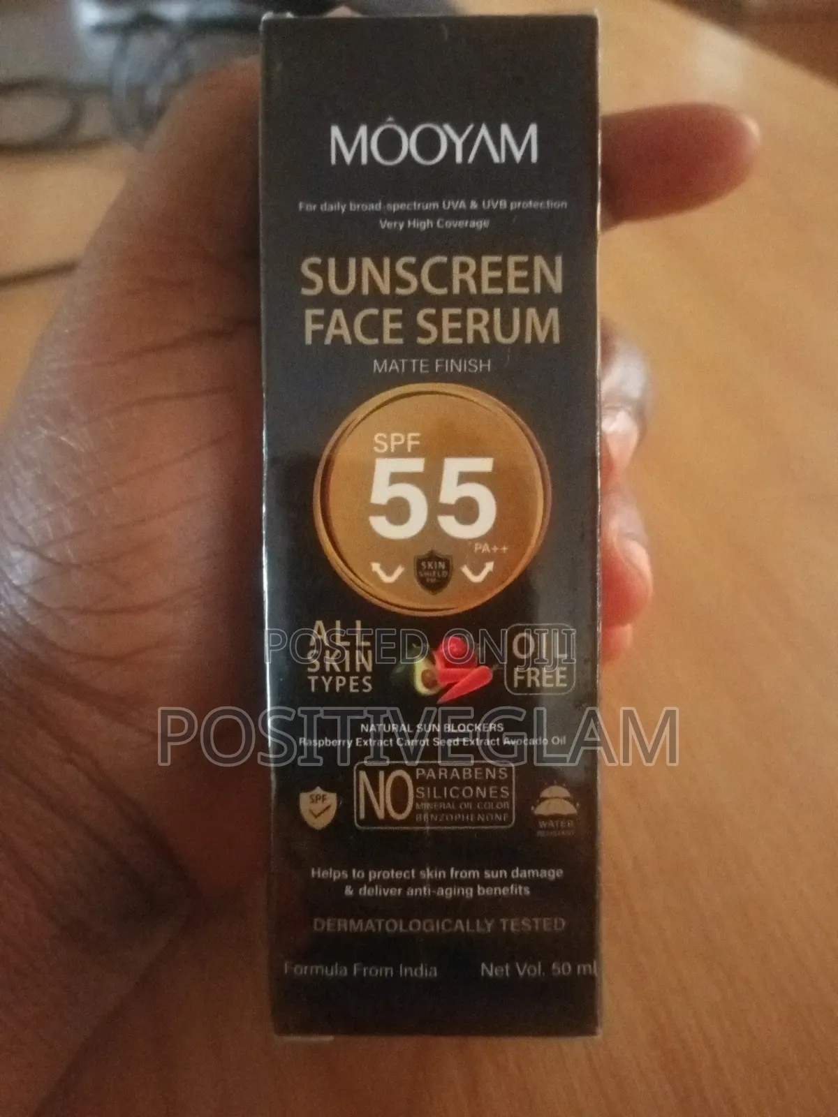 Sunscreen Face Serum - Matte Finish SPF 55 PA++