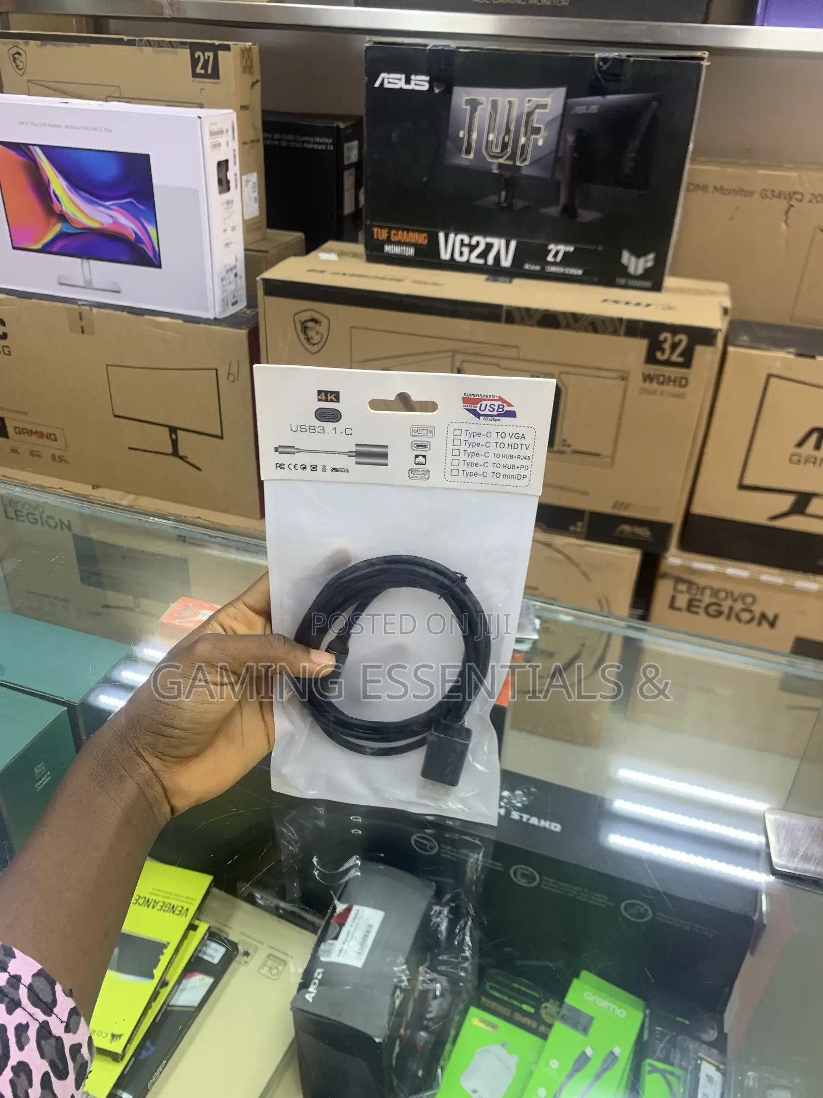 USB-C to DisplayPort Cable – Video Output