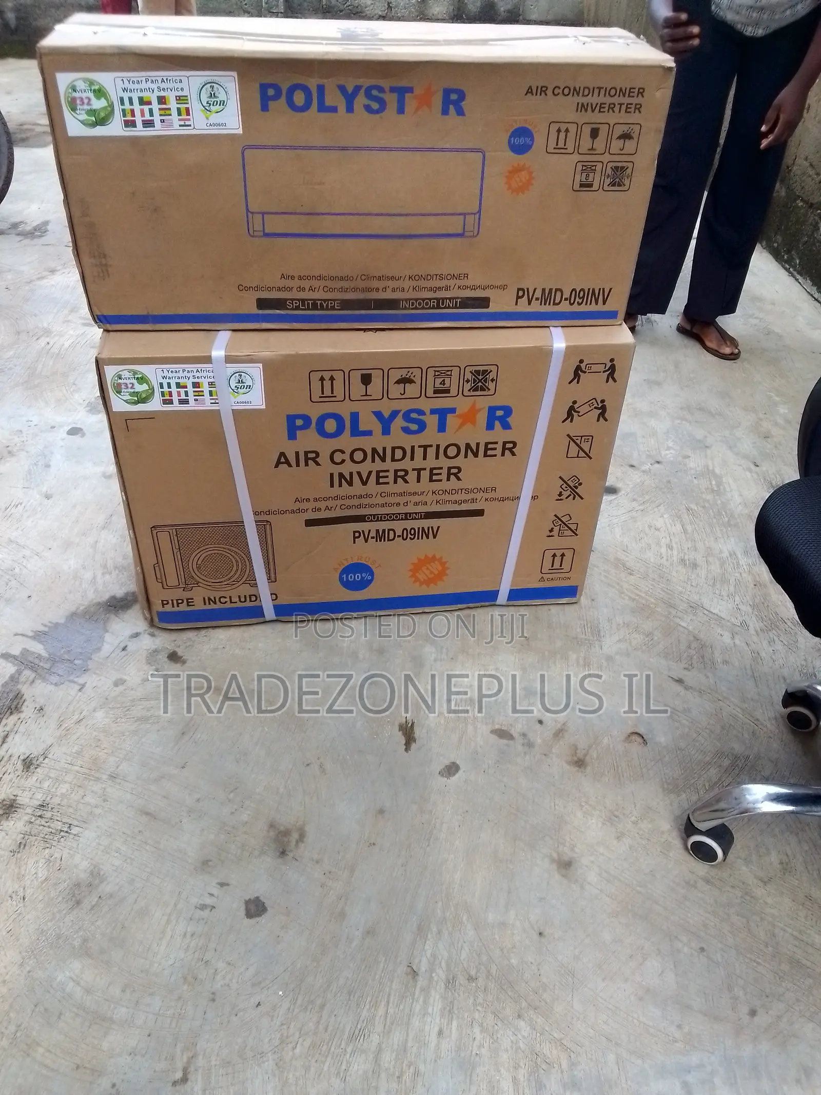 Polystar 1HP Inverter Split AC for Home