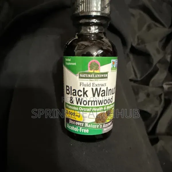 Black Walnut Wormwood, Fluid Extract, Alcohol-Free, 1 Fl Oz (30 Ml)