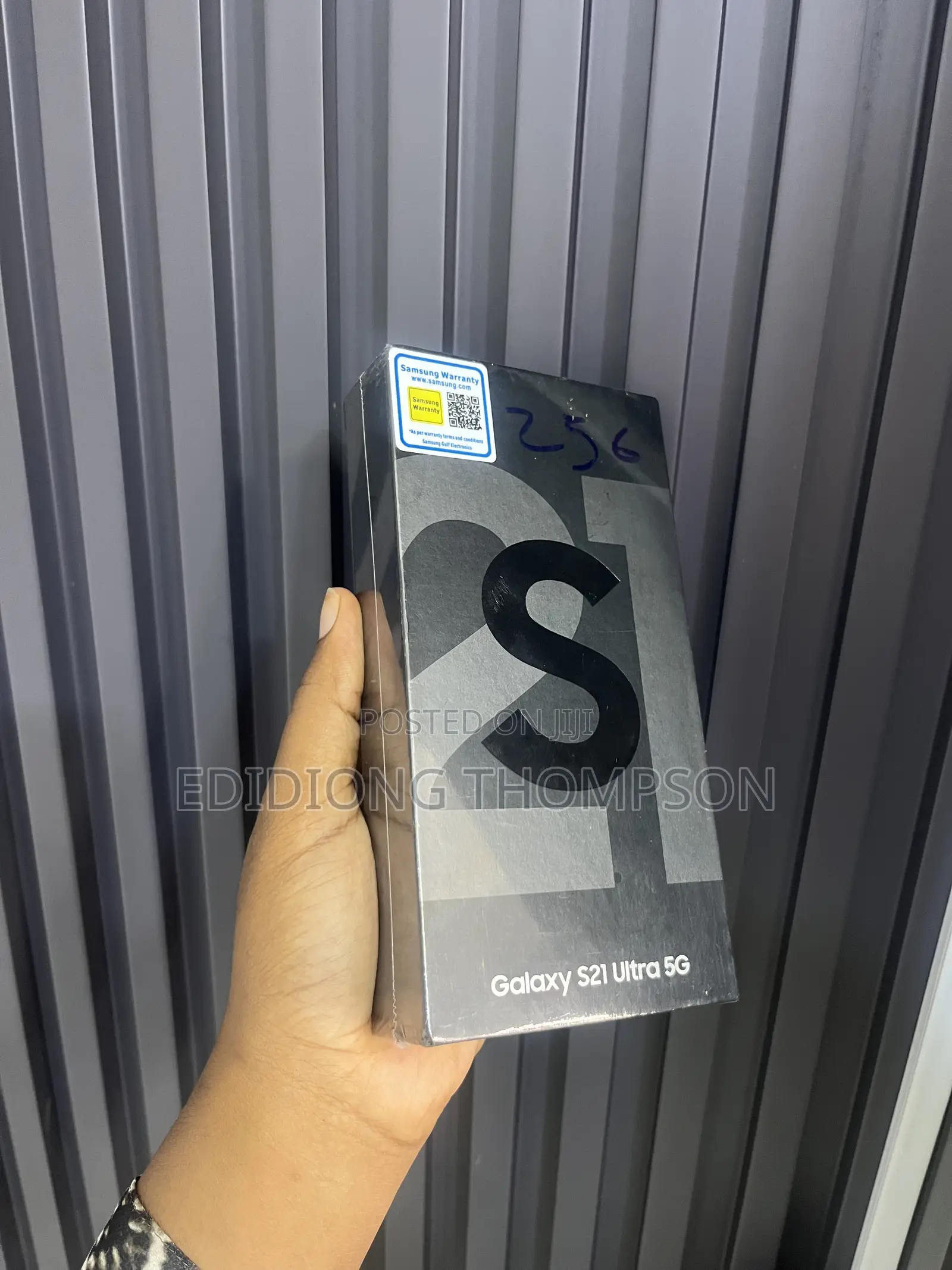 New Samsung Galaxy S21 Ultra 5G 256 GB Black
