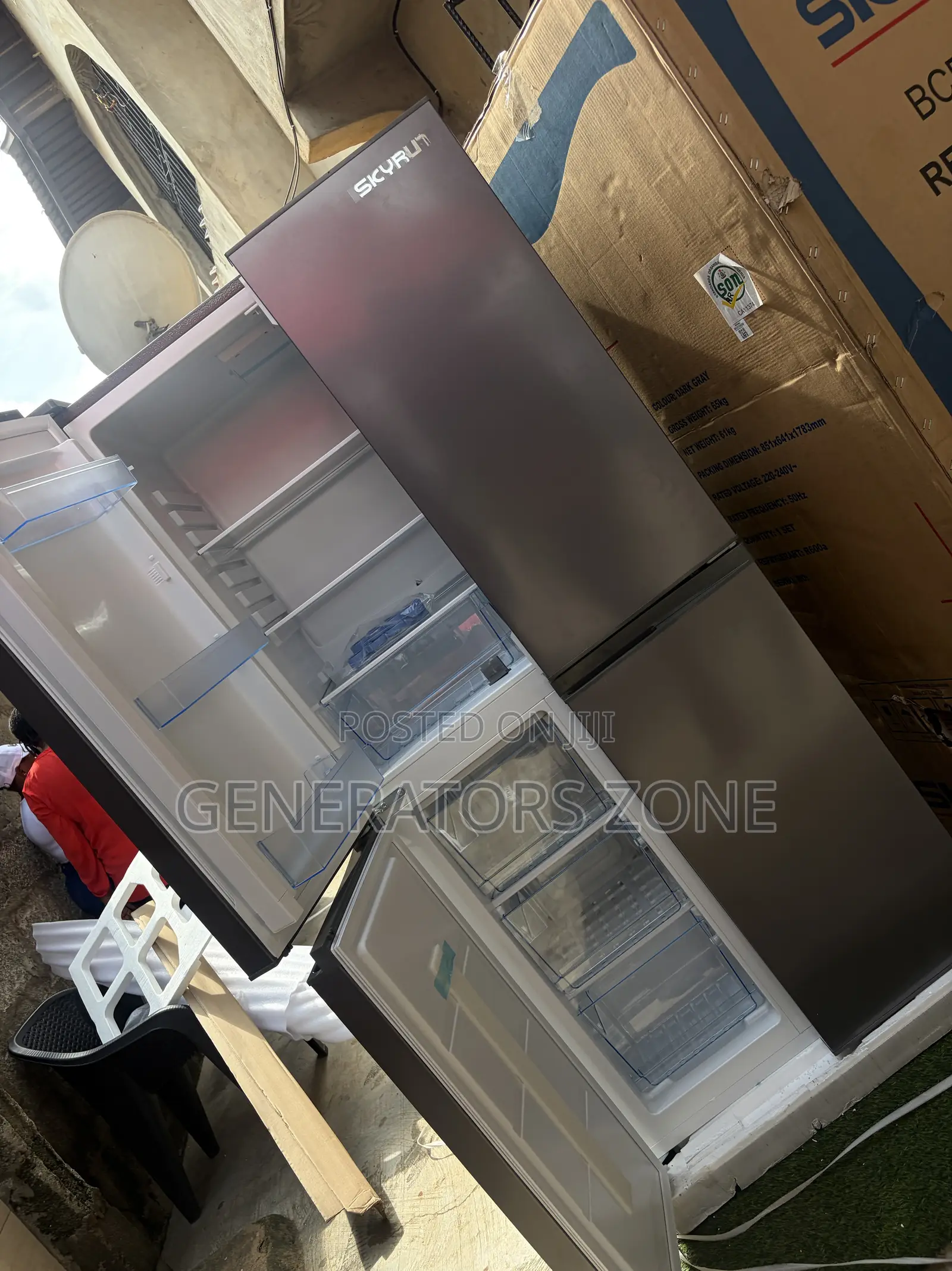 SkyRun BCD-450HC 450L Advanced 4-Door Refrigerator
