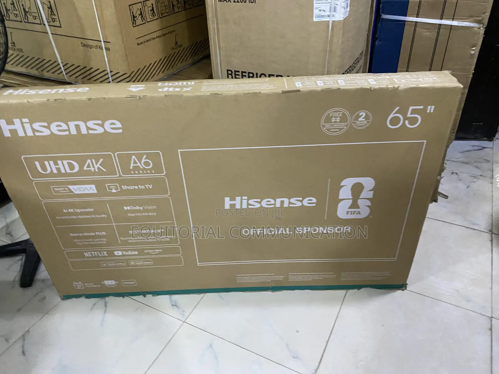 Hisense A6 Series 65 Inch Home Cinema Television