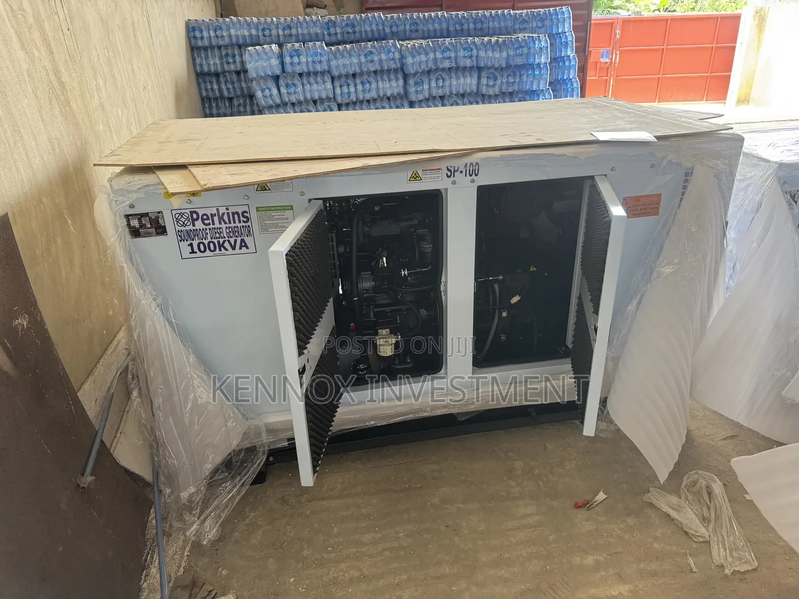 Quality 100KVA Perkins Soundproof Diesel Generator