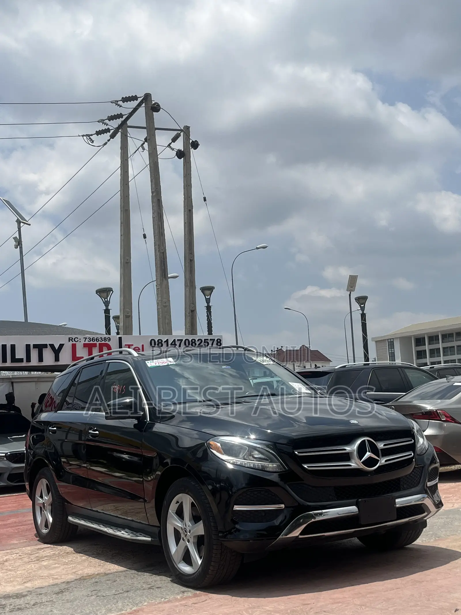 Mercedes-Benz GLE-Class 2017 Black