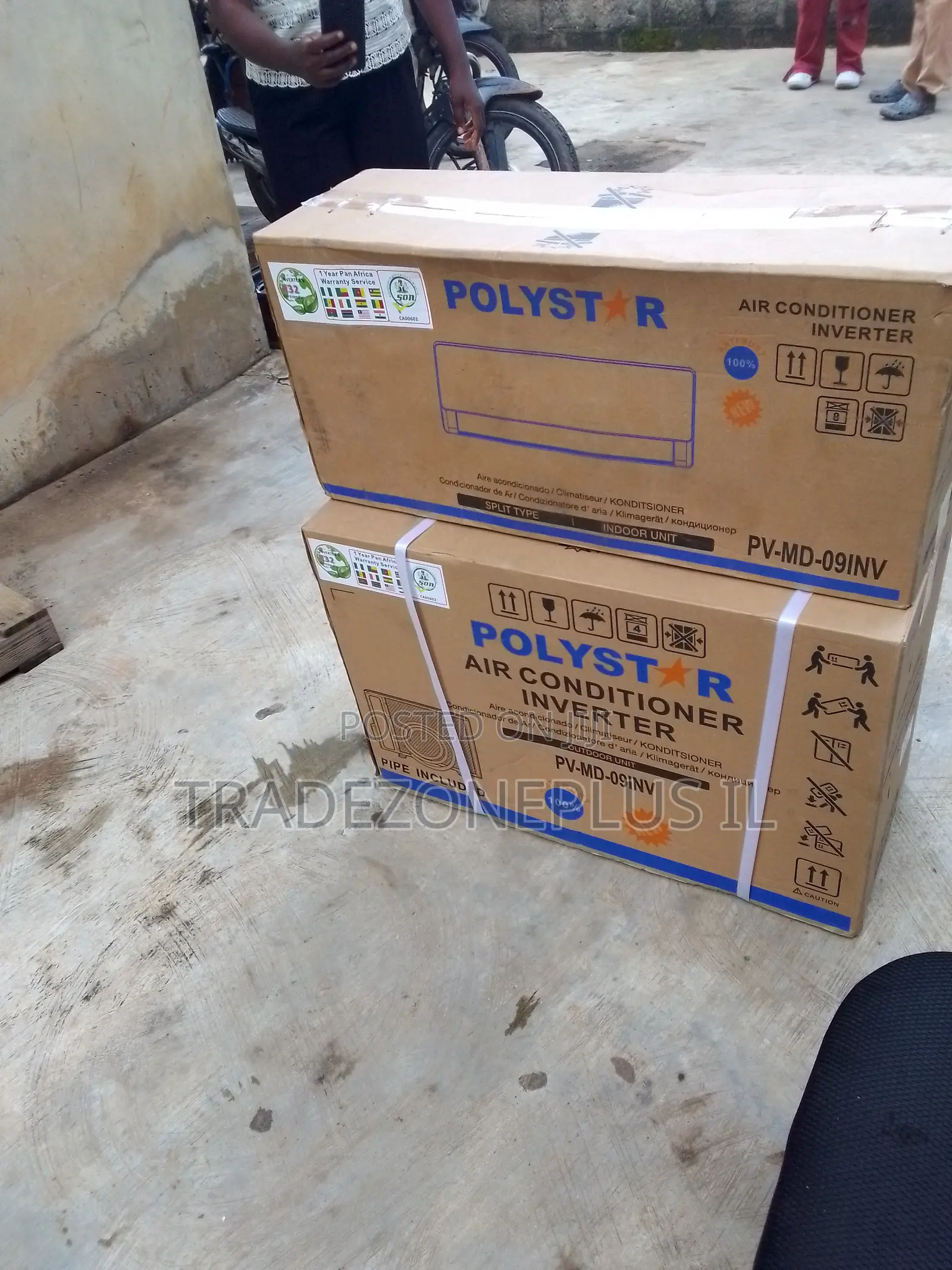 Polystar 1HP AC for Bedroom and Office