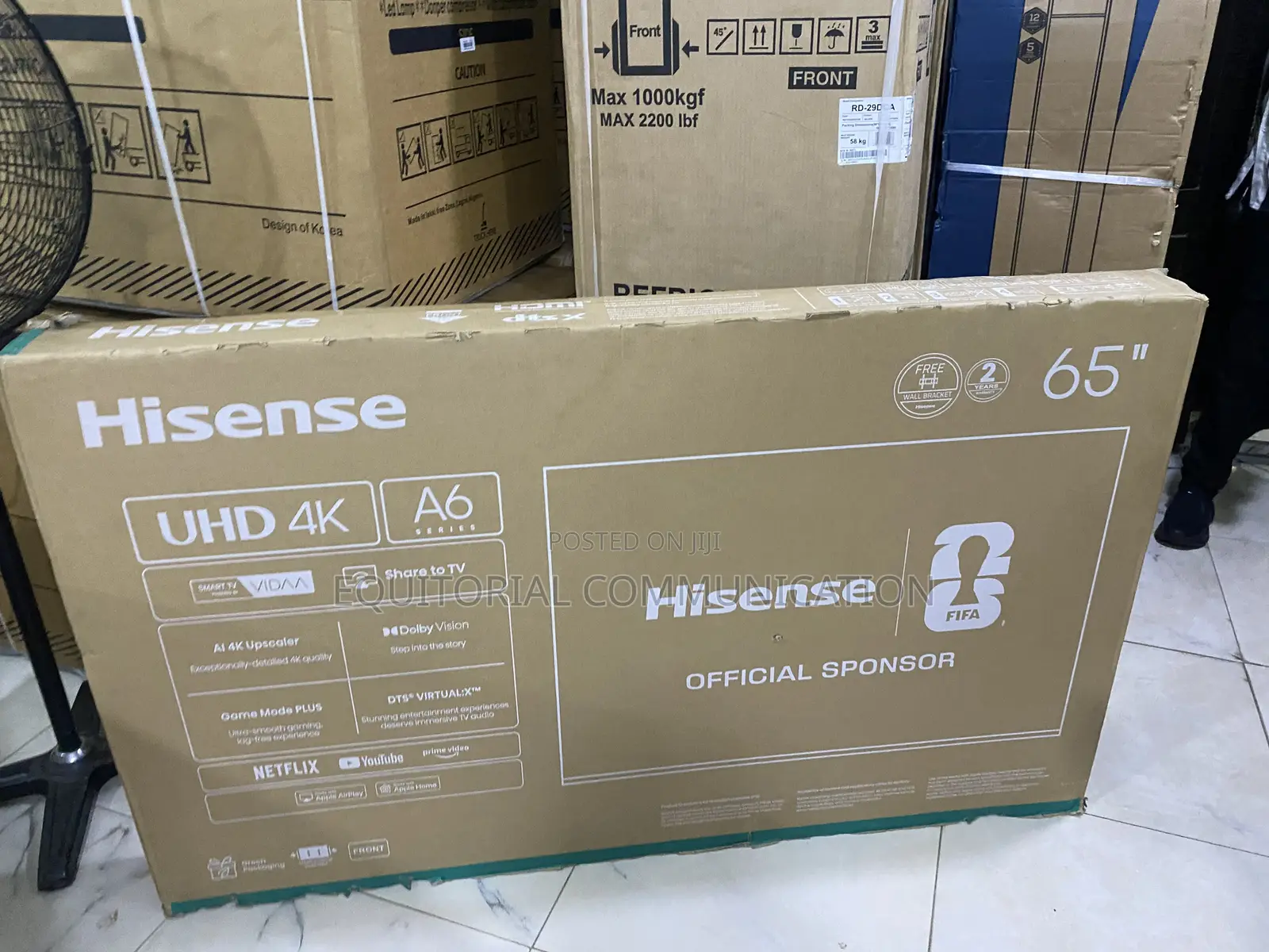 Hisense 65A60QXVT Smart TV With Stunning Display