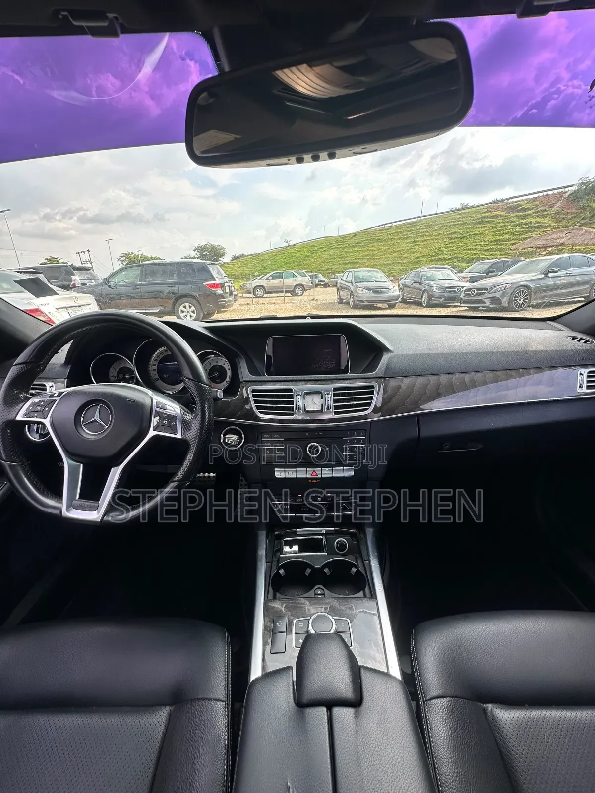 Mercedes-Benz E350 2015 Black