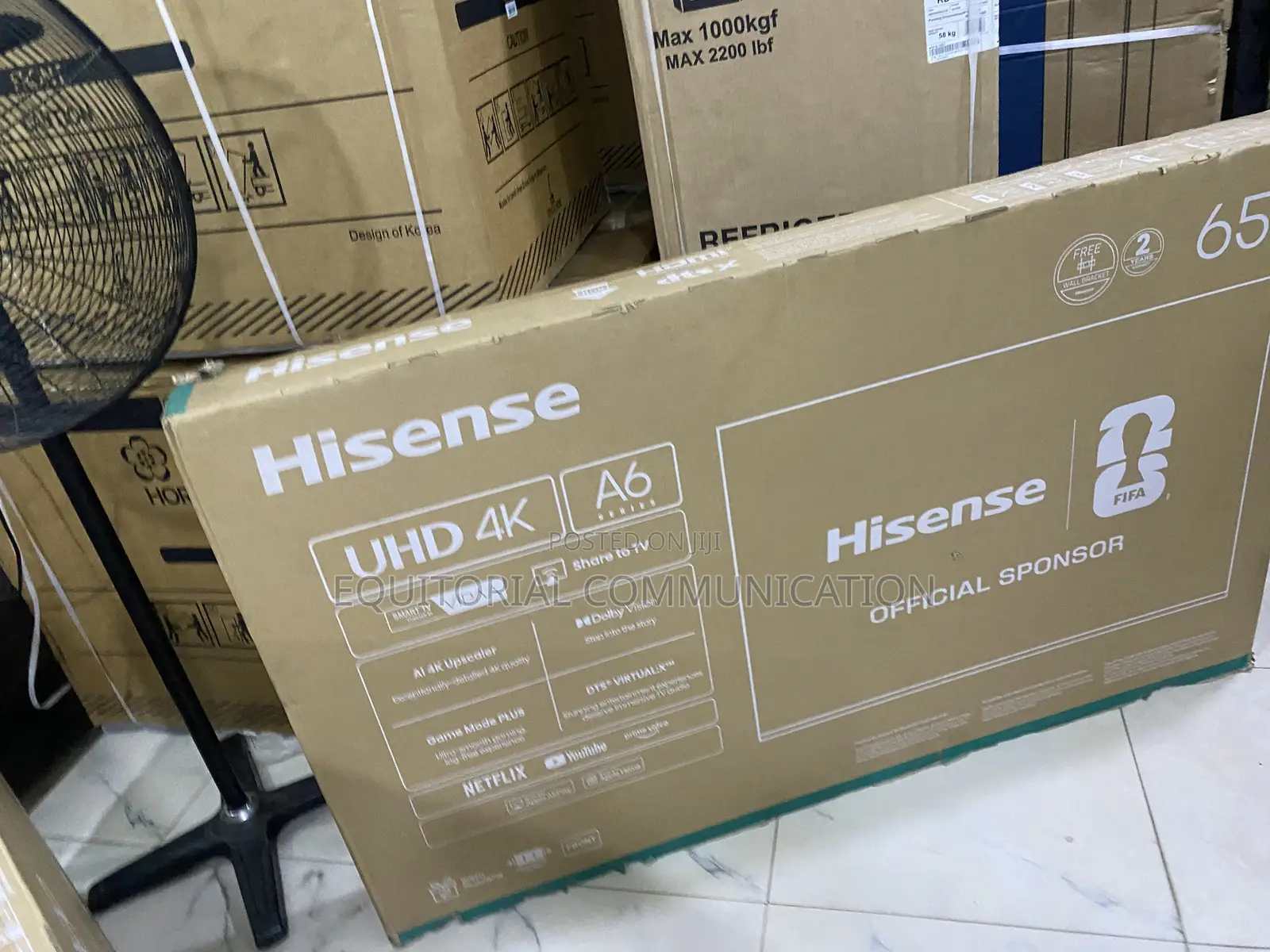 Hisense A6 Series UHD 65 Inch Family TV