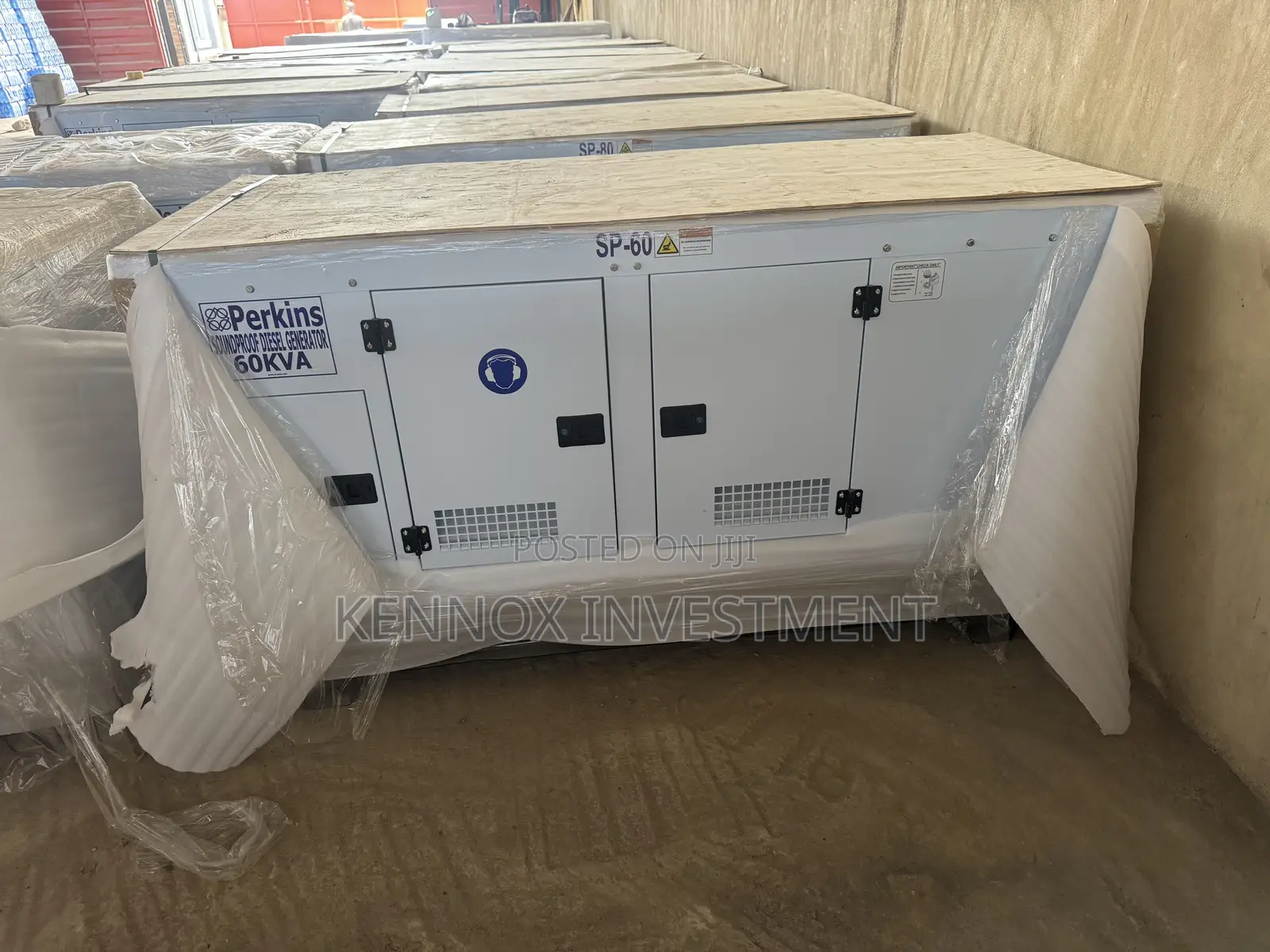 Standard 60kva Perkins Sound-Proof Diesel Generator
