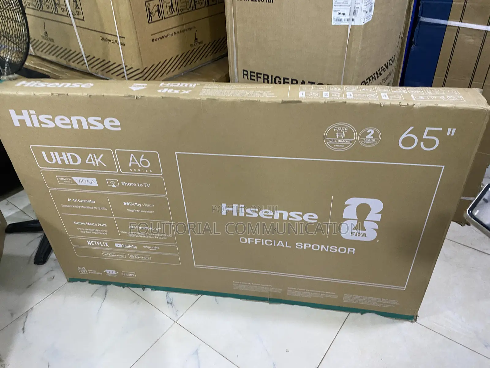Hisense 65 Inch Smart TV for Movies and Sports