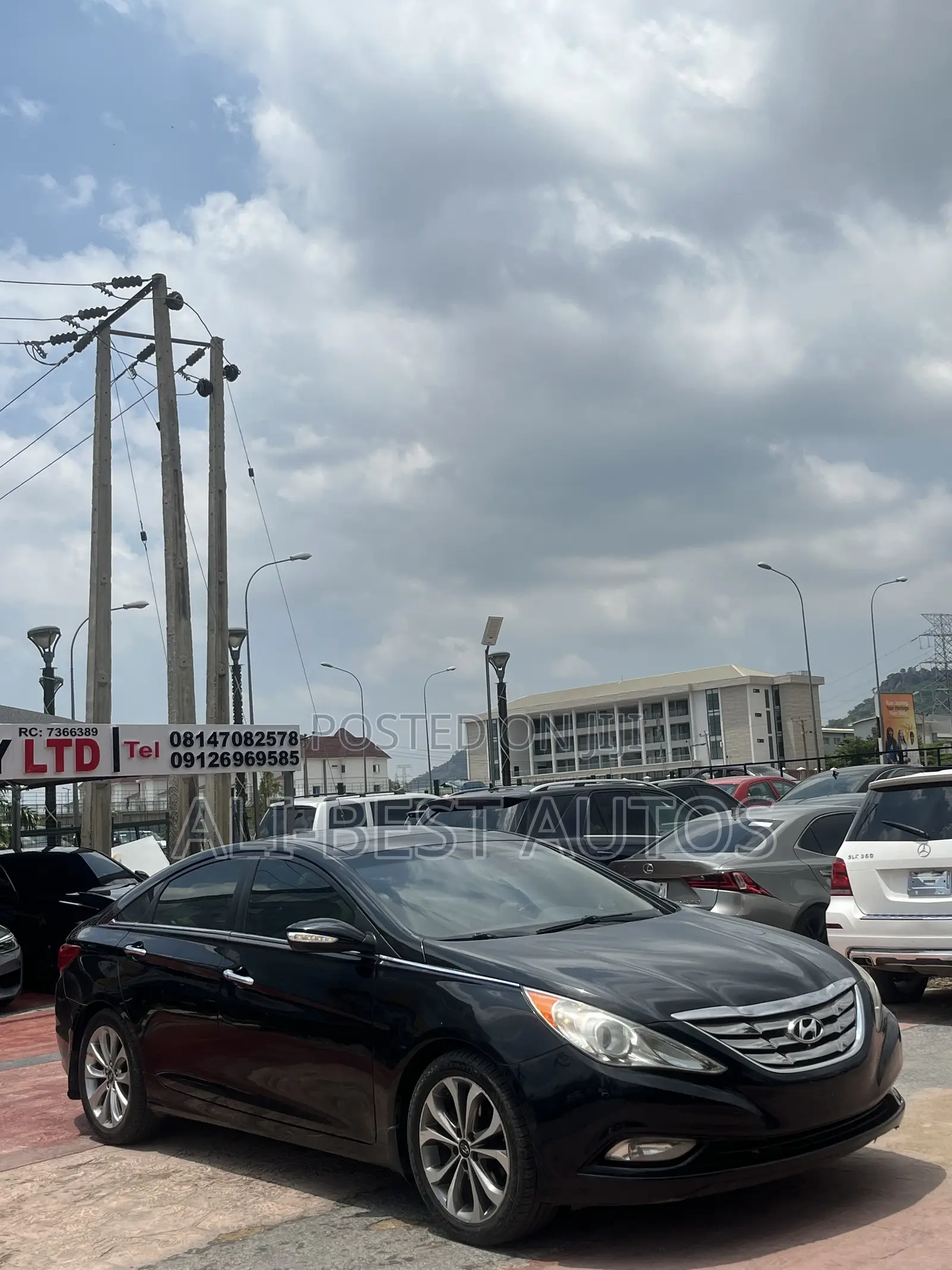 Hyundai Sonata 2013 Black