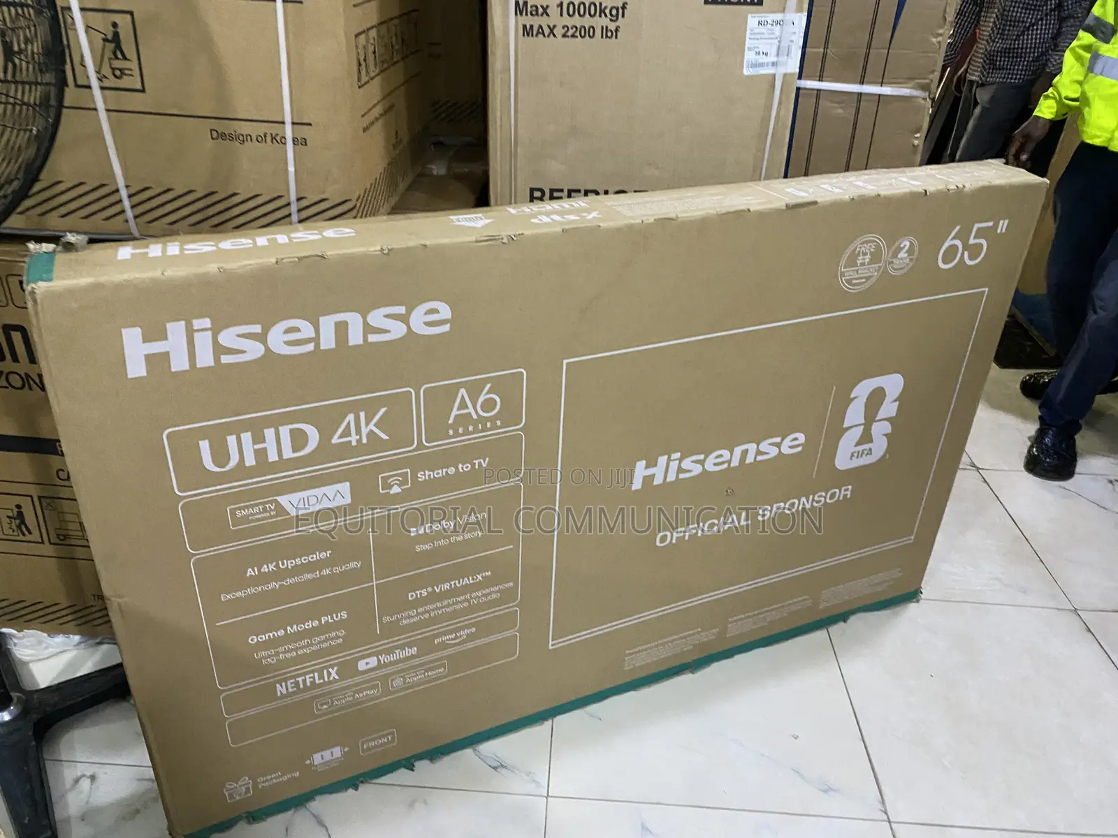 Hisense 65A60QXVT 65 INCH Large Display Television